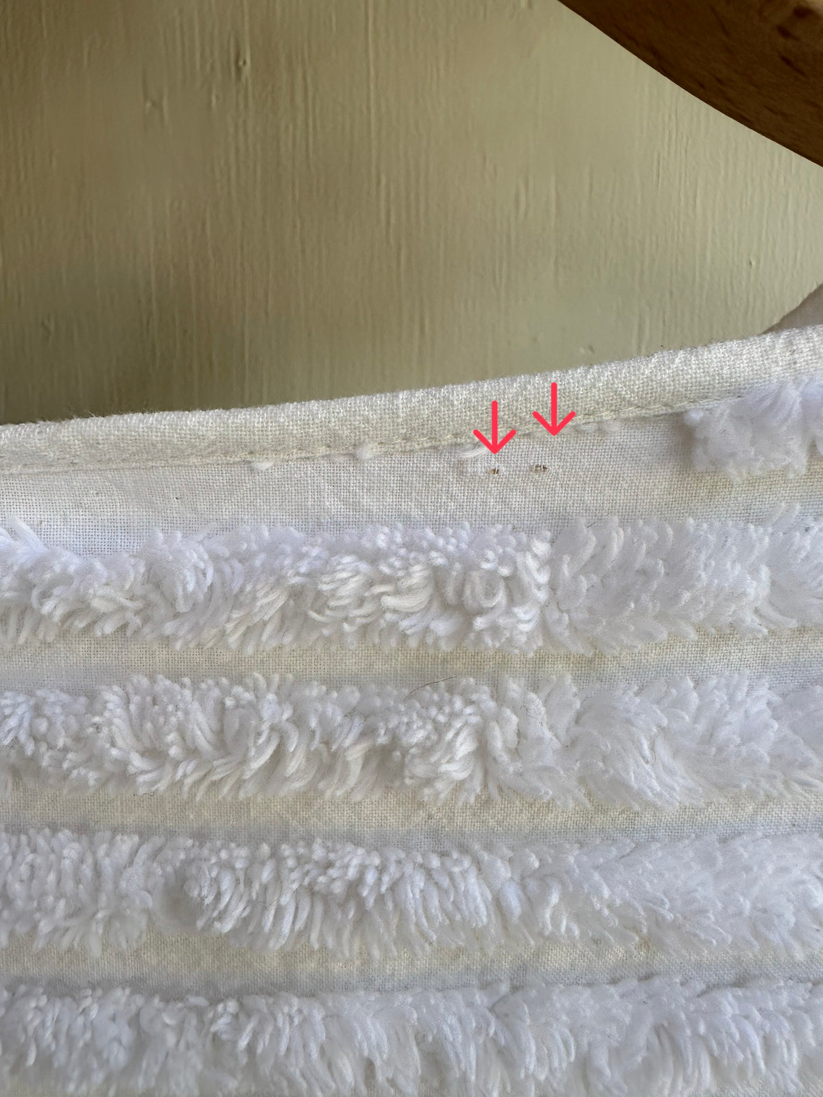 handmade chenille tops