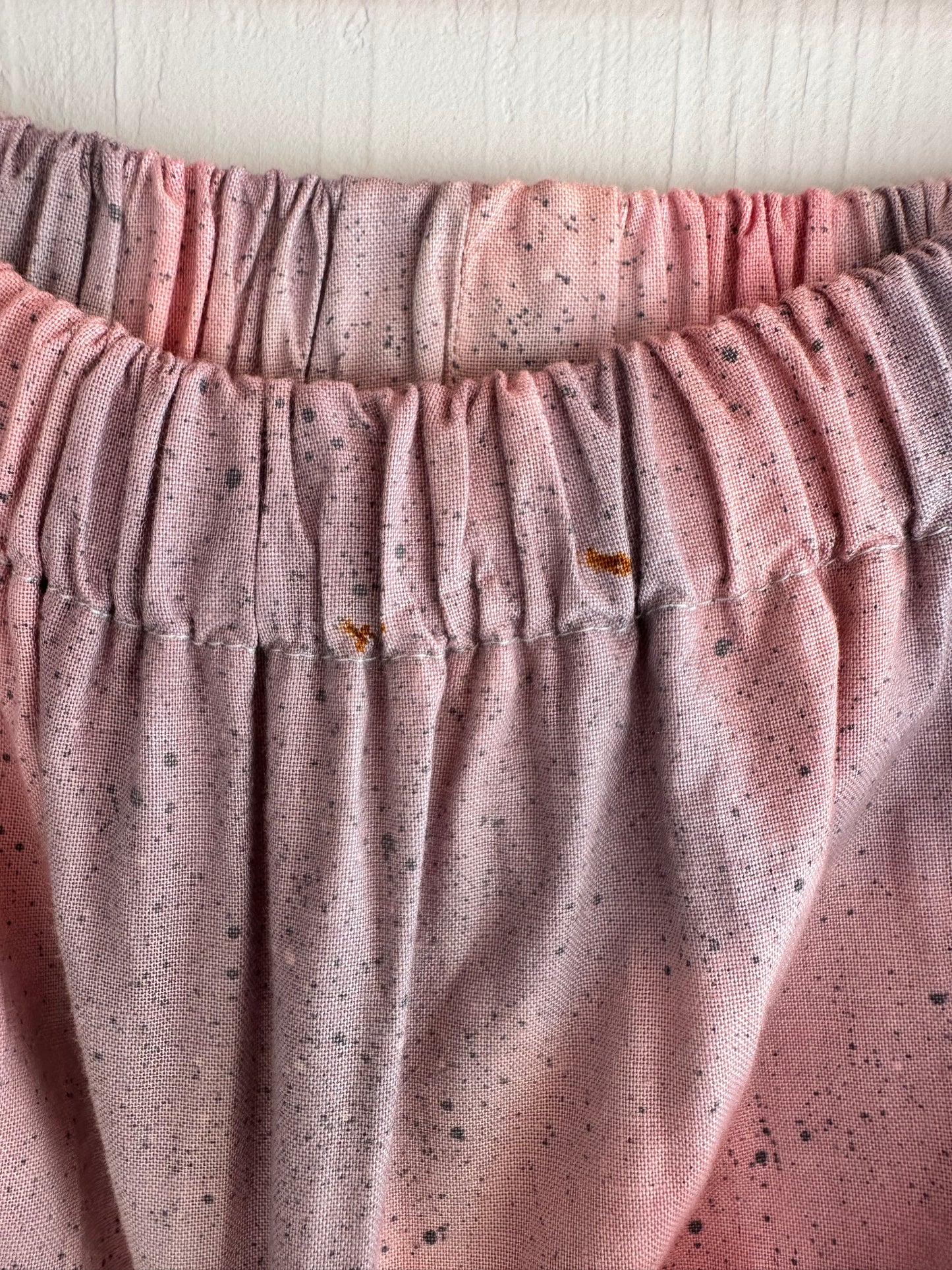 pale gradation tiered skirt