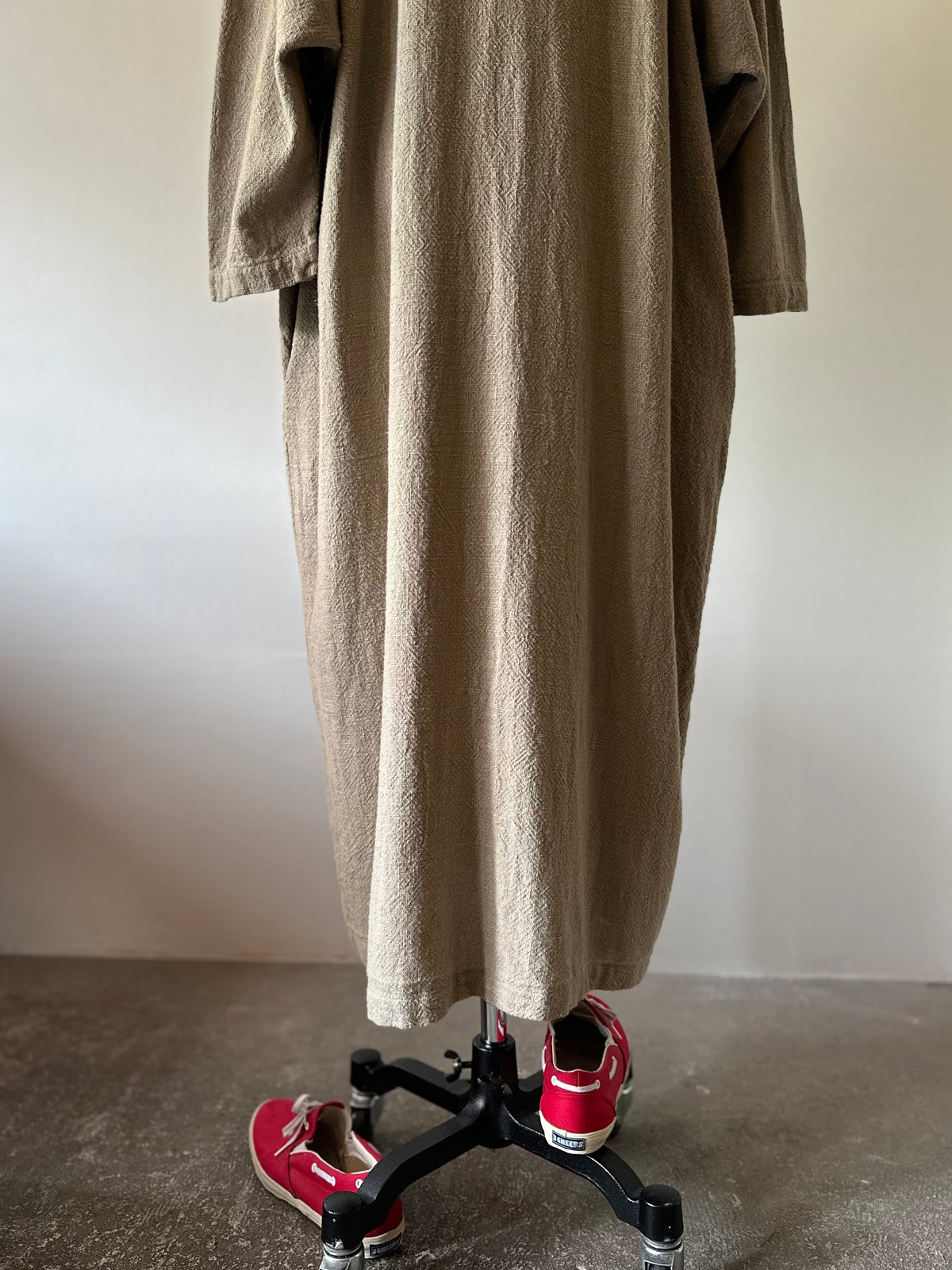 dolman sleeve cotton dress