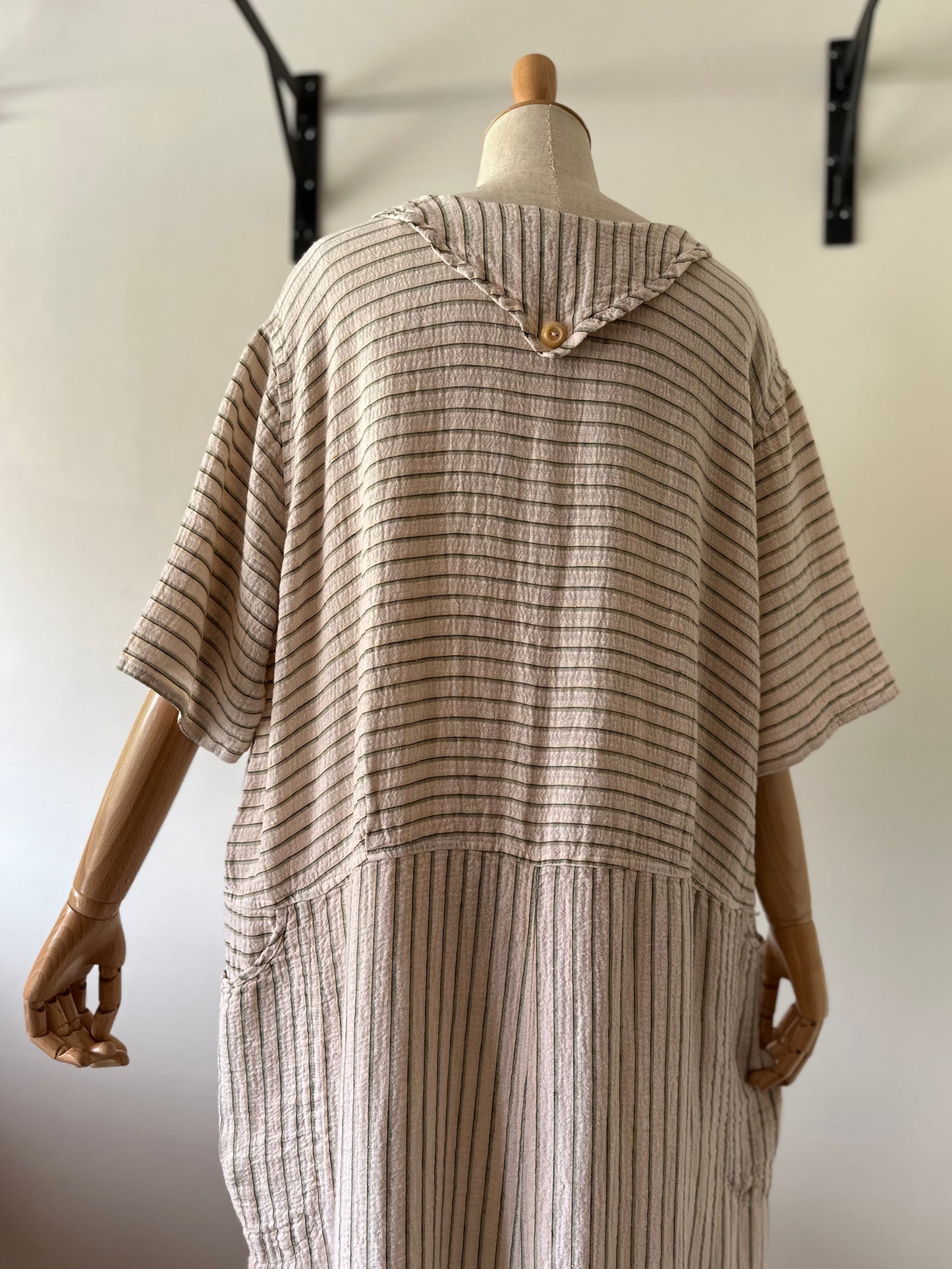 FLAX linen stripe dress