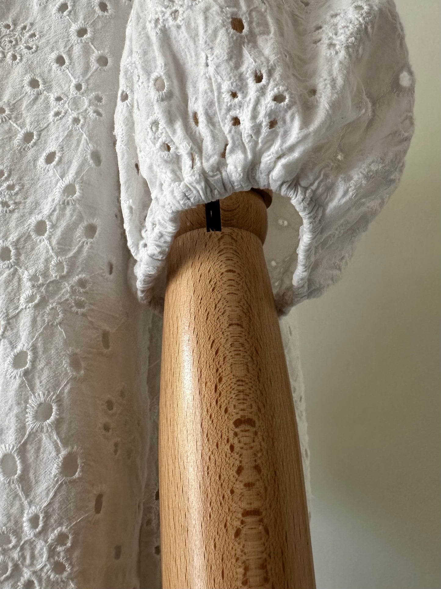 eyelet lace blouse
