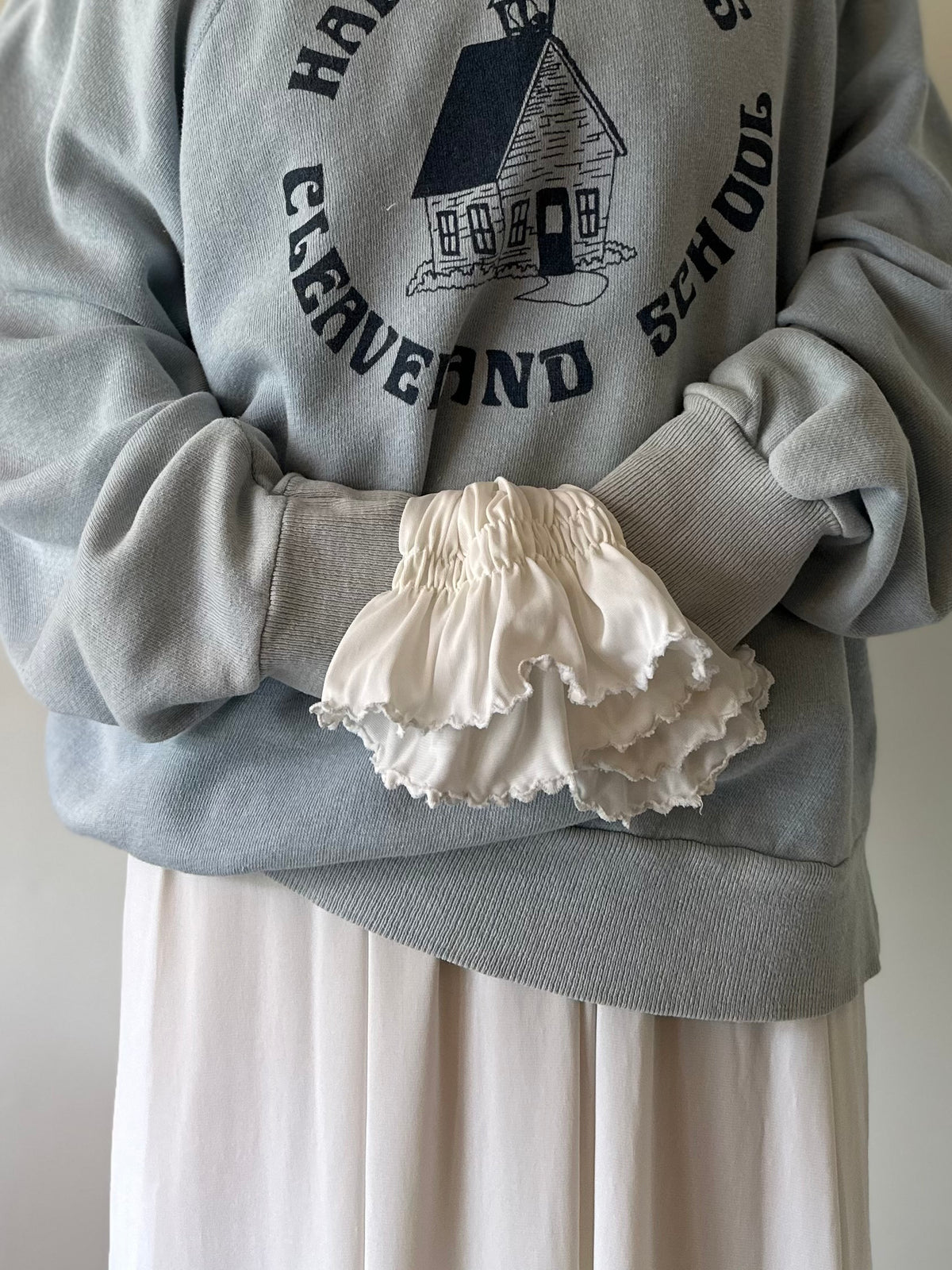 embroidery collar night dress