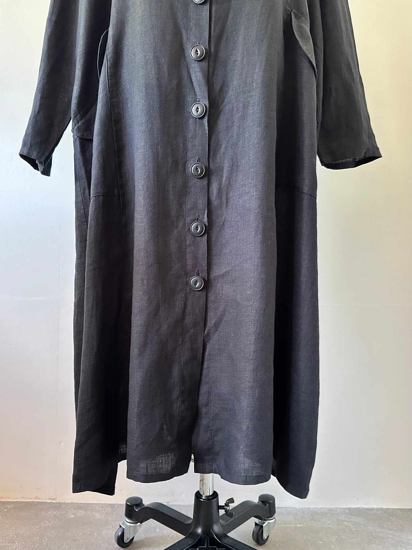 FLAX linen dress coat