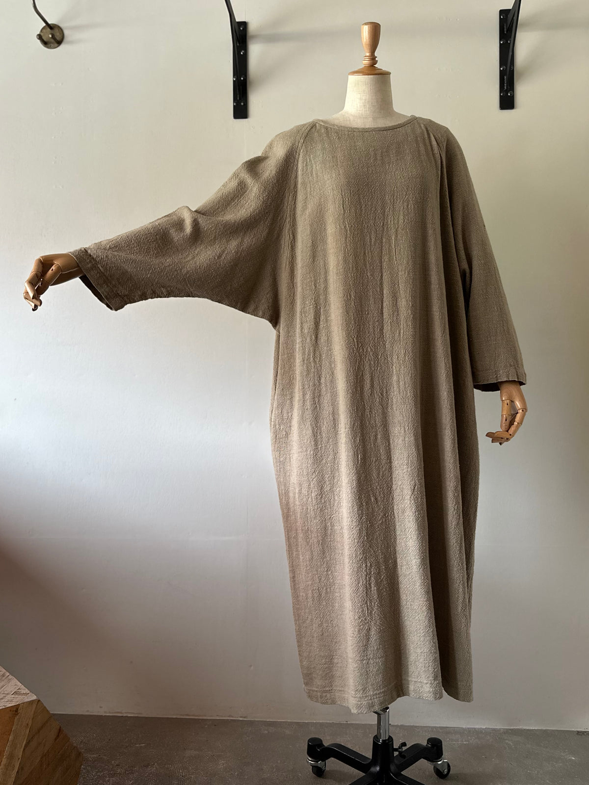 dolman sleeve cotton dress