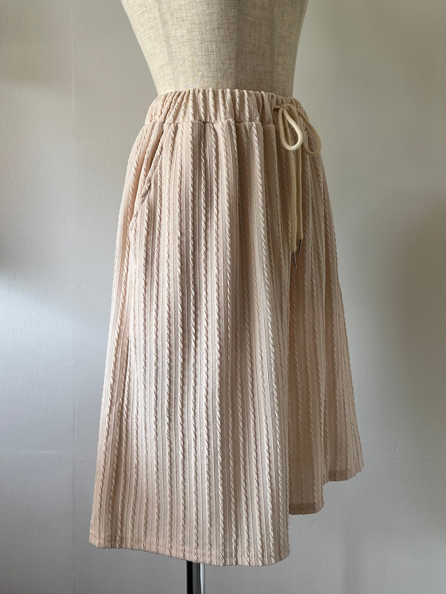 cable pattern two-piece(set)