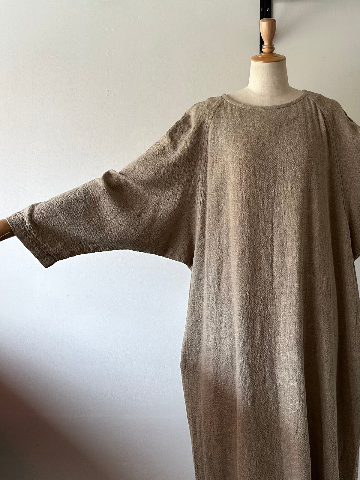 dolman sleeve cotton dress