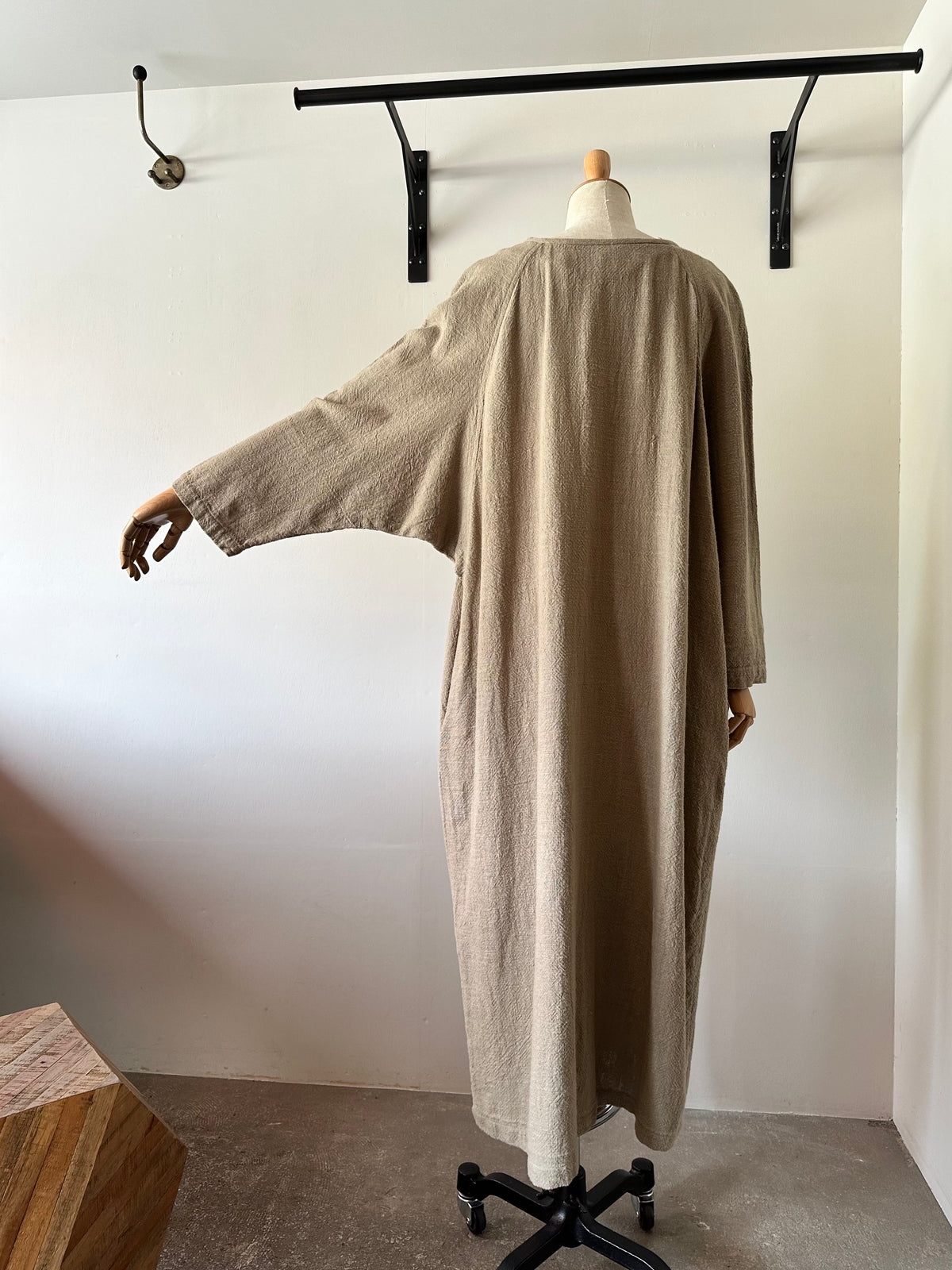 dolman sleeve cotton dress