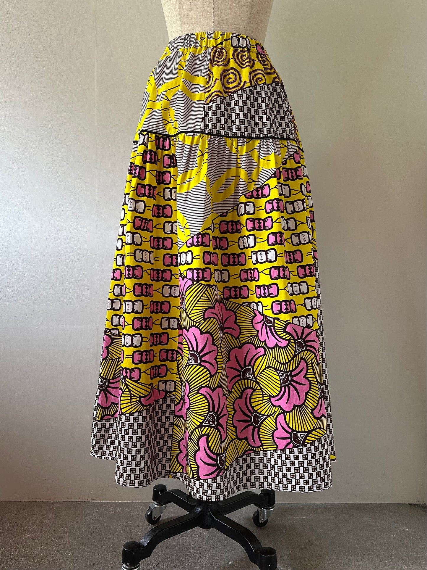 African pattern skirt