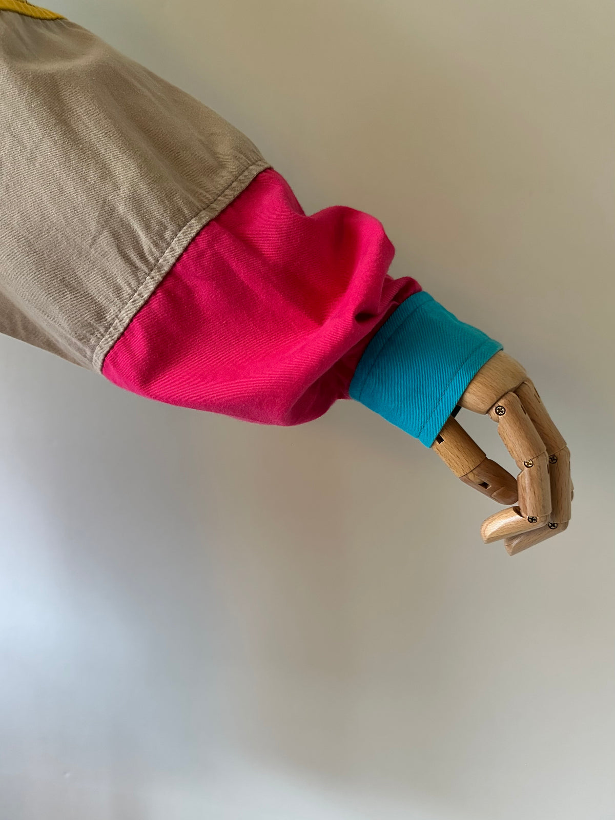 multicolored cotton jacket