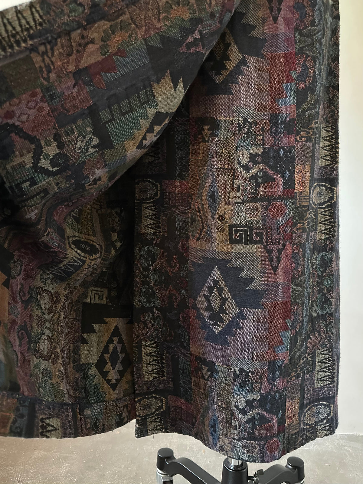 woven wrap skirt