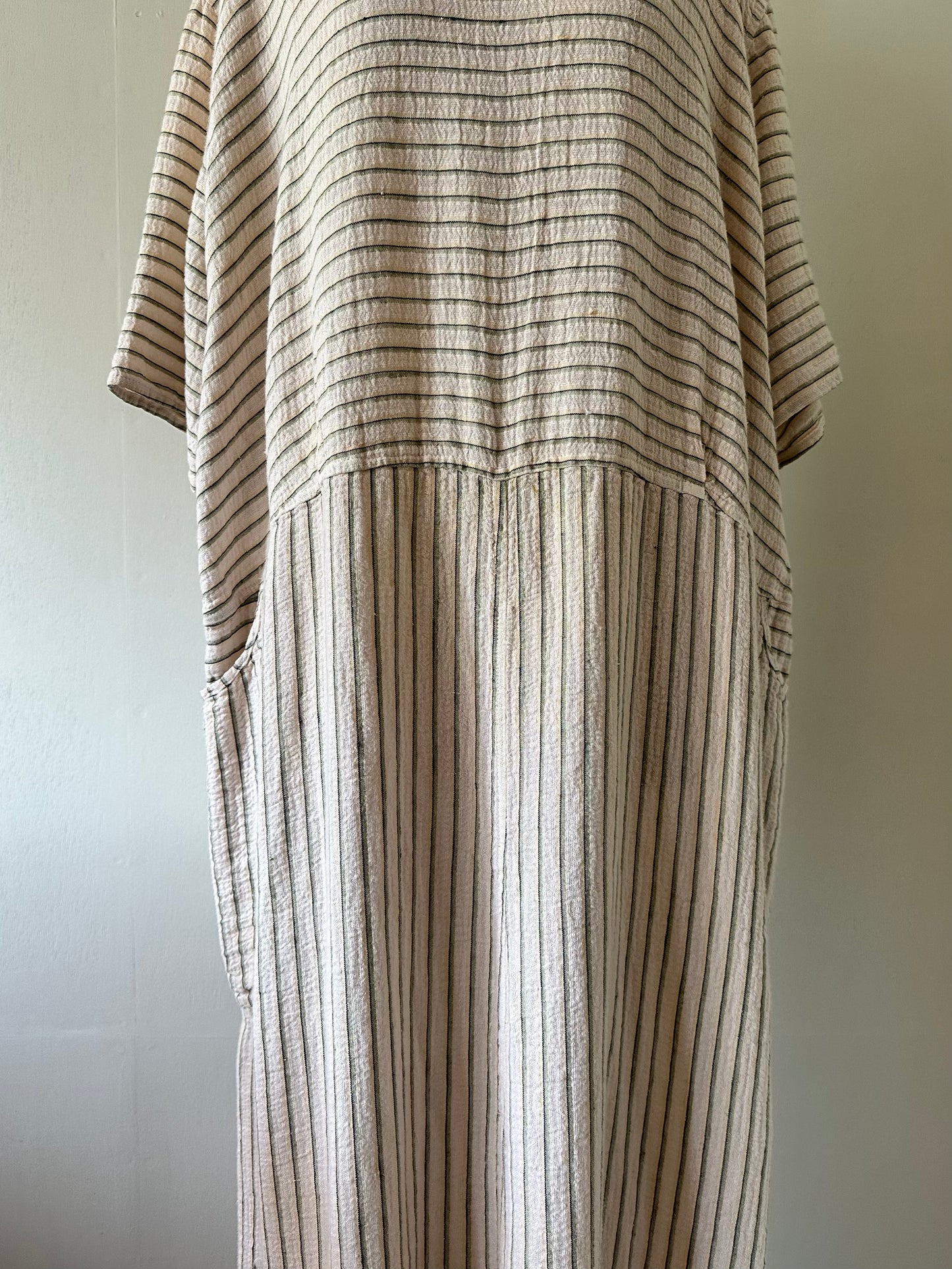 FLAX linen stripe dress