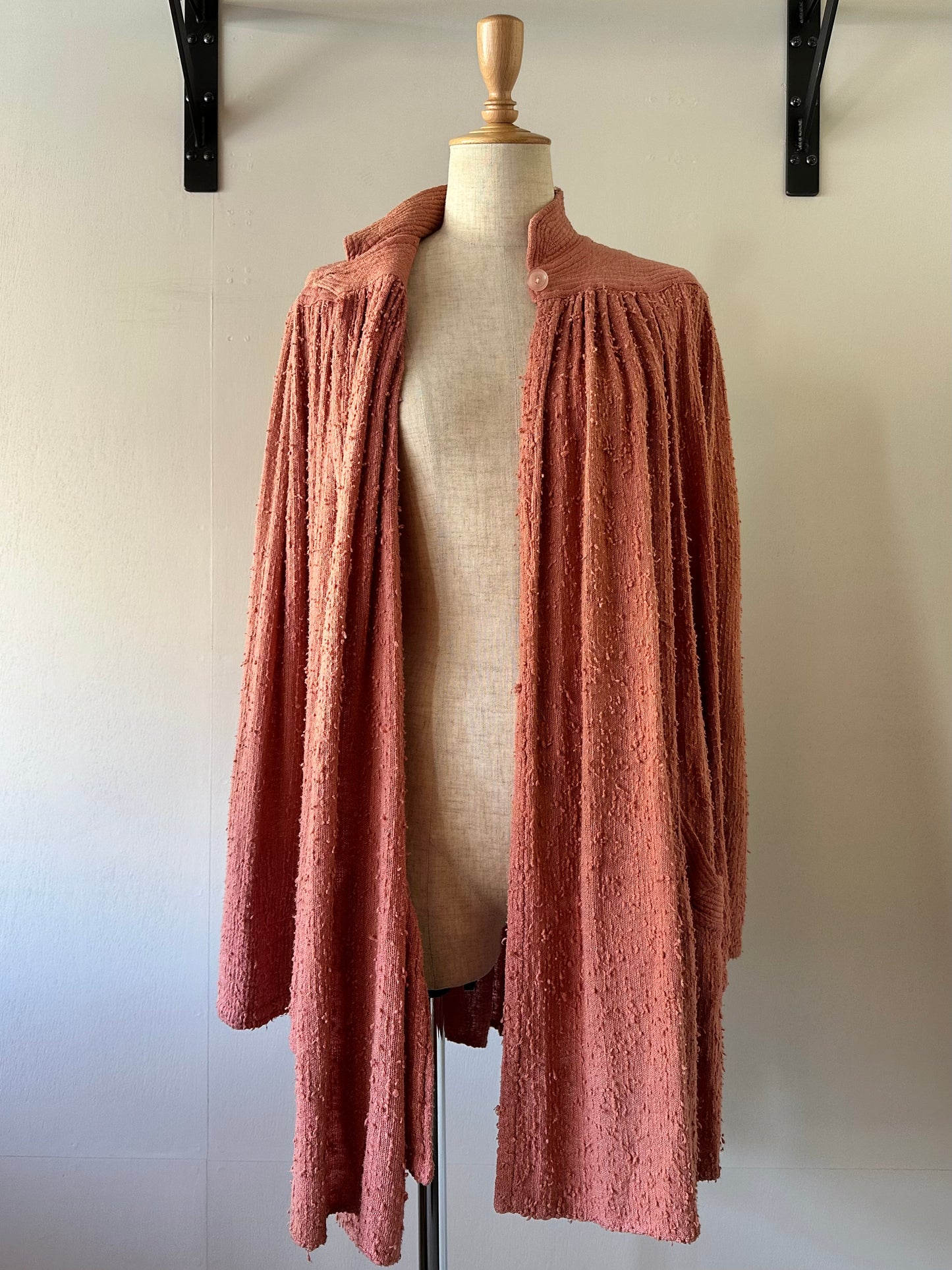 fade pink jacket