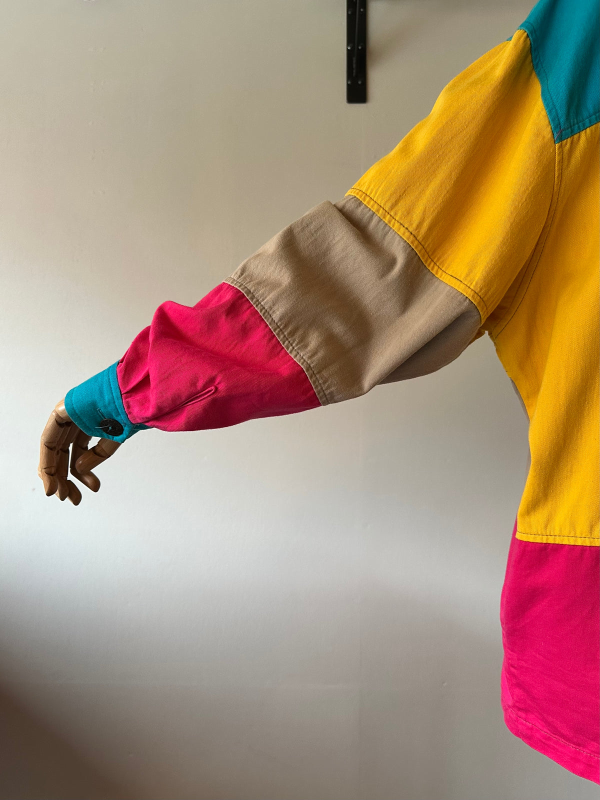 multicolored cotton jacket
