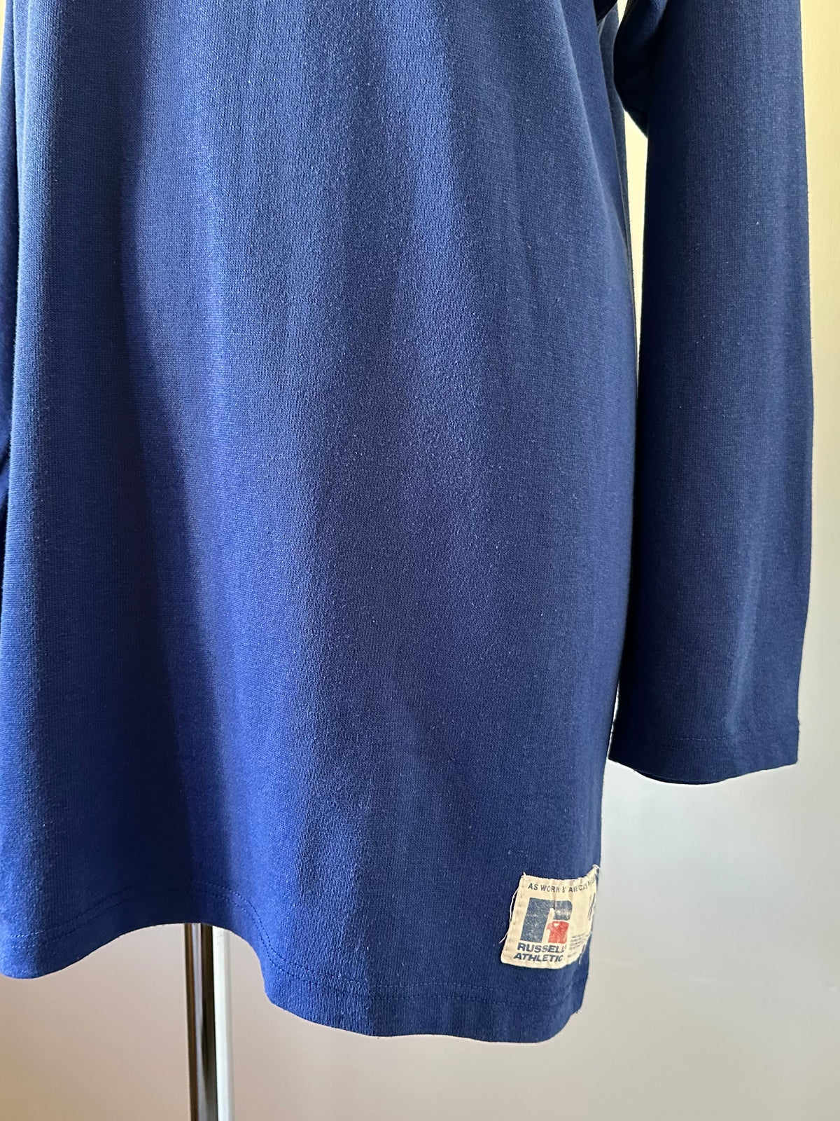 back print football T-shirt