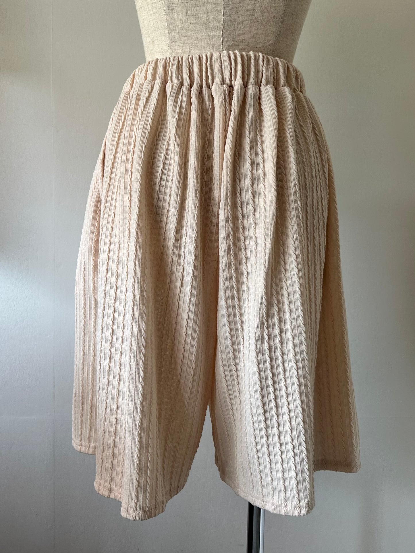 cable pattern two-piece(set)