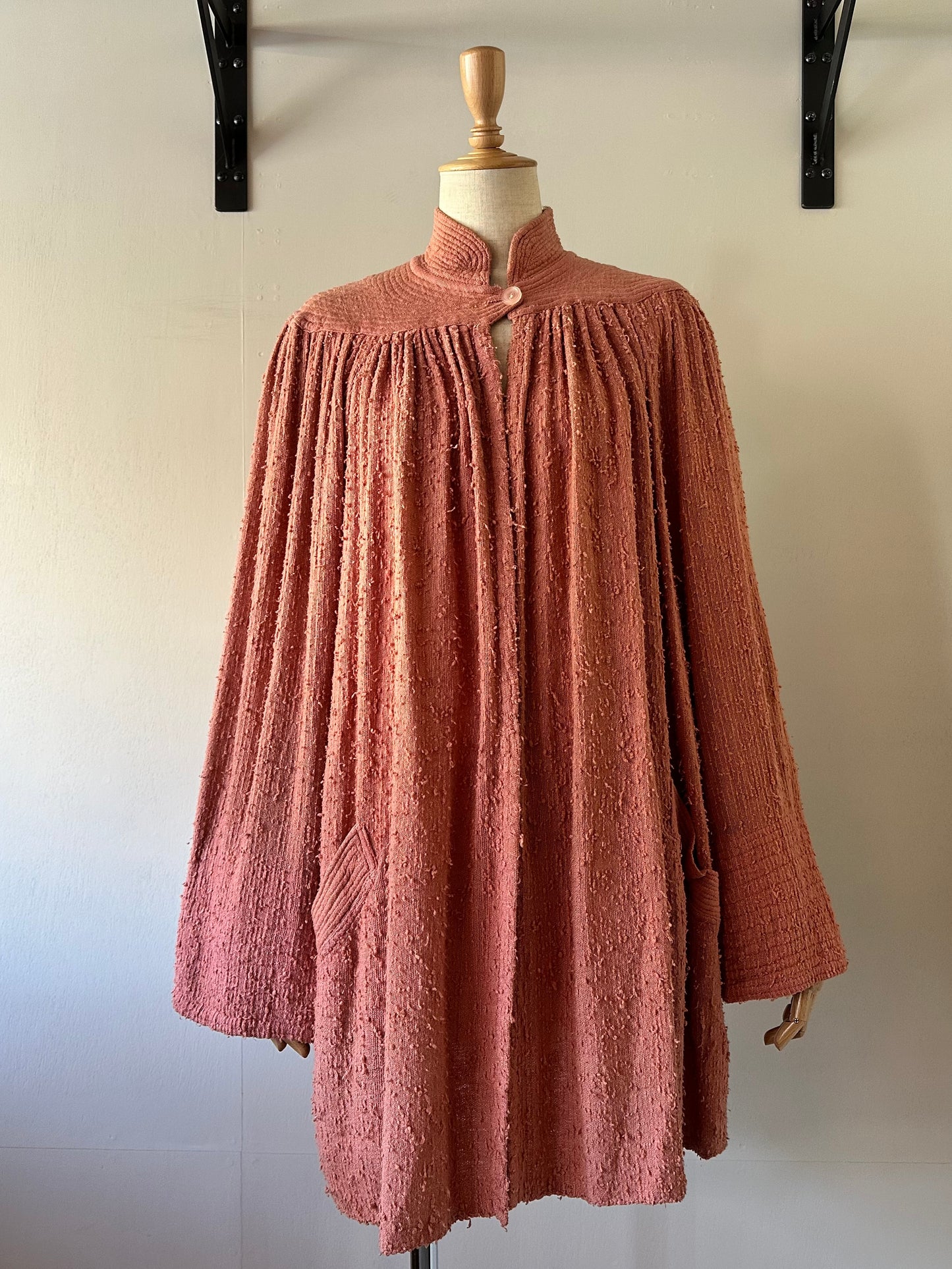 fade pink jacket