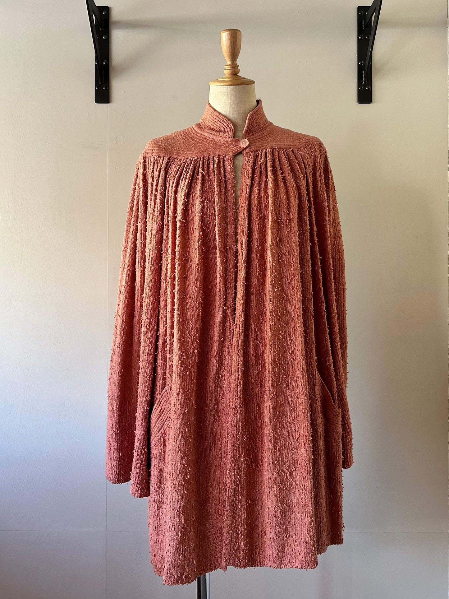 fade pink jacket