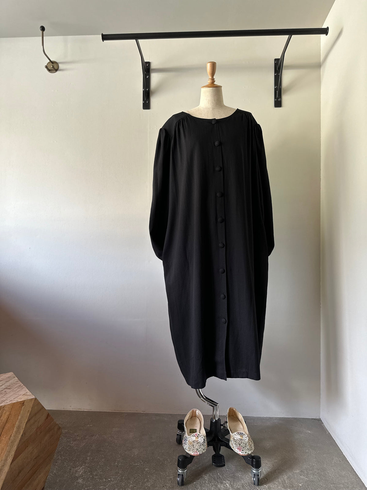 front button dress