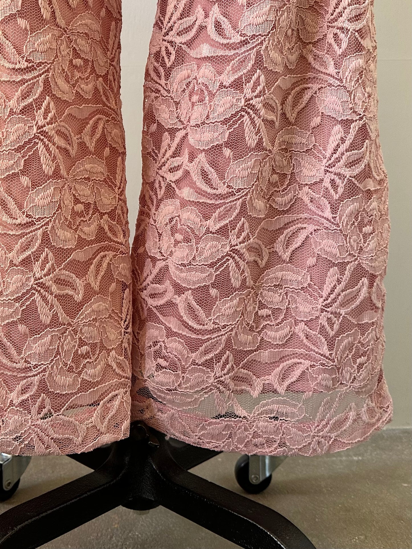 flower lace pants