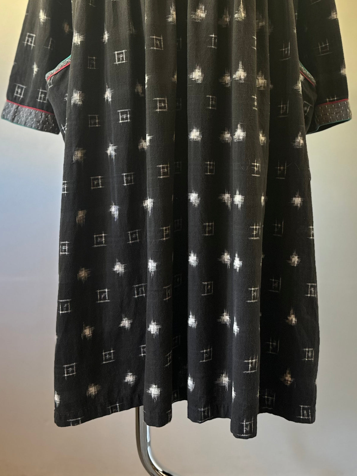 All-over pattern INDIA cotton dress