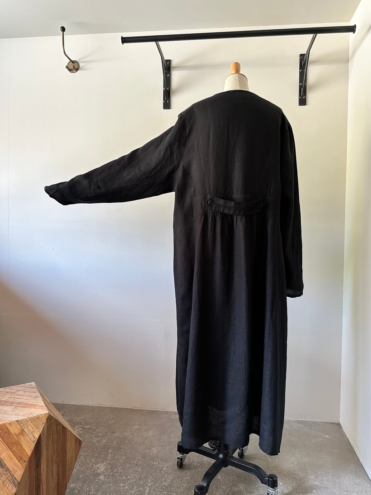 FLAX linen dress coat