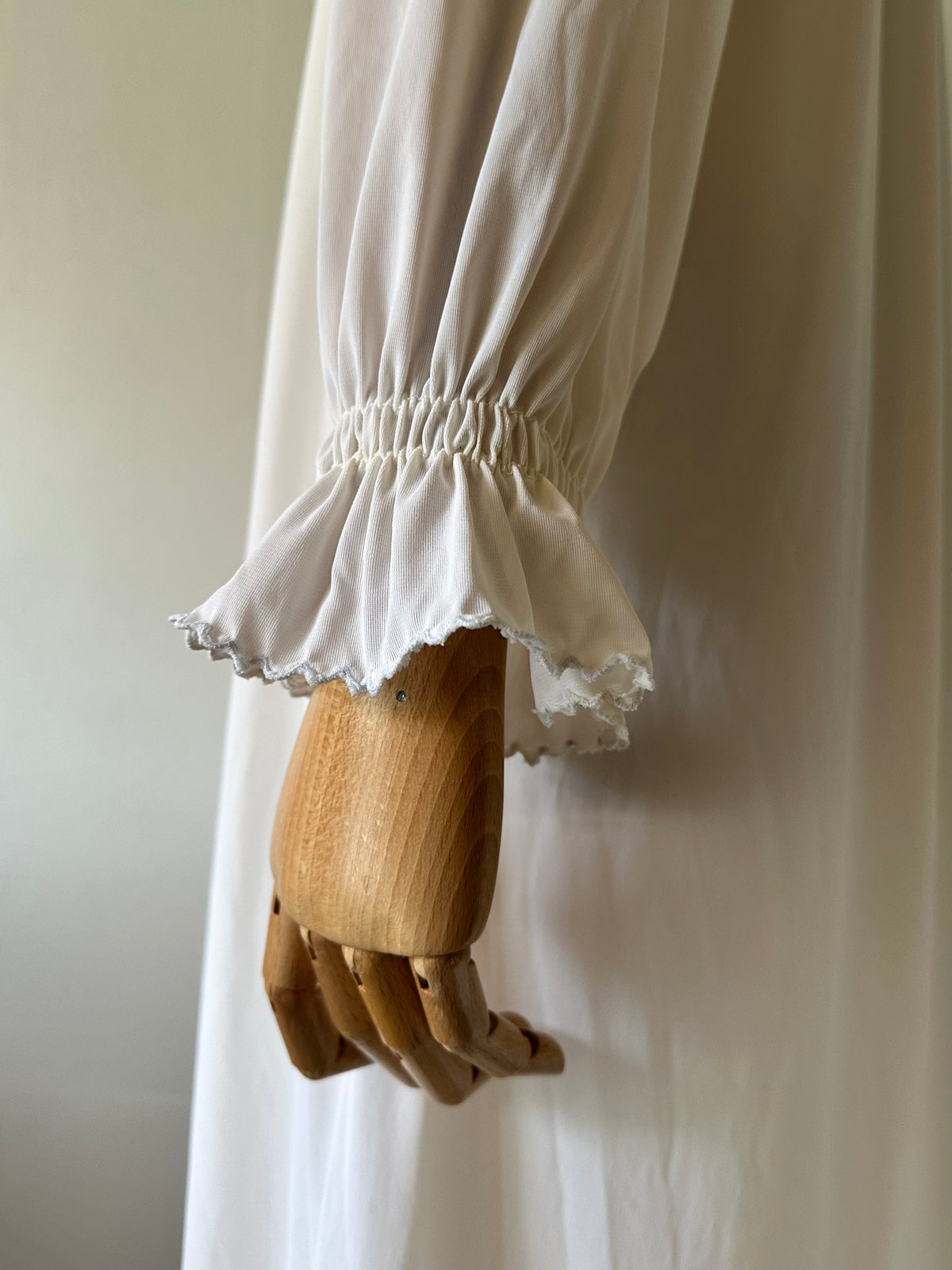 embroidery collar night dress