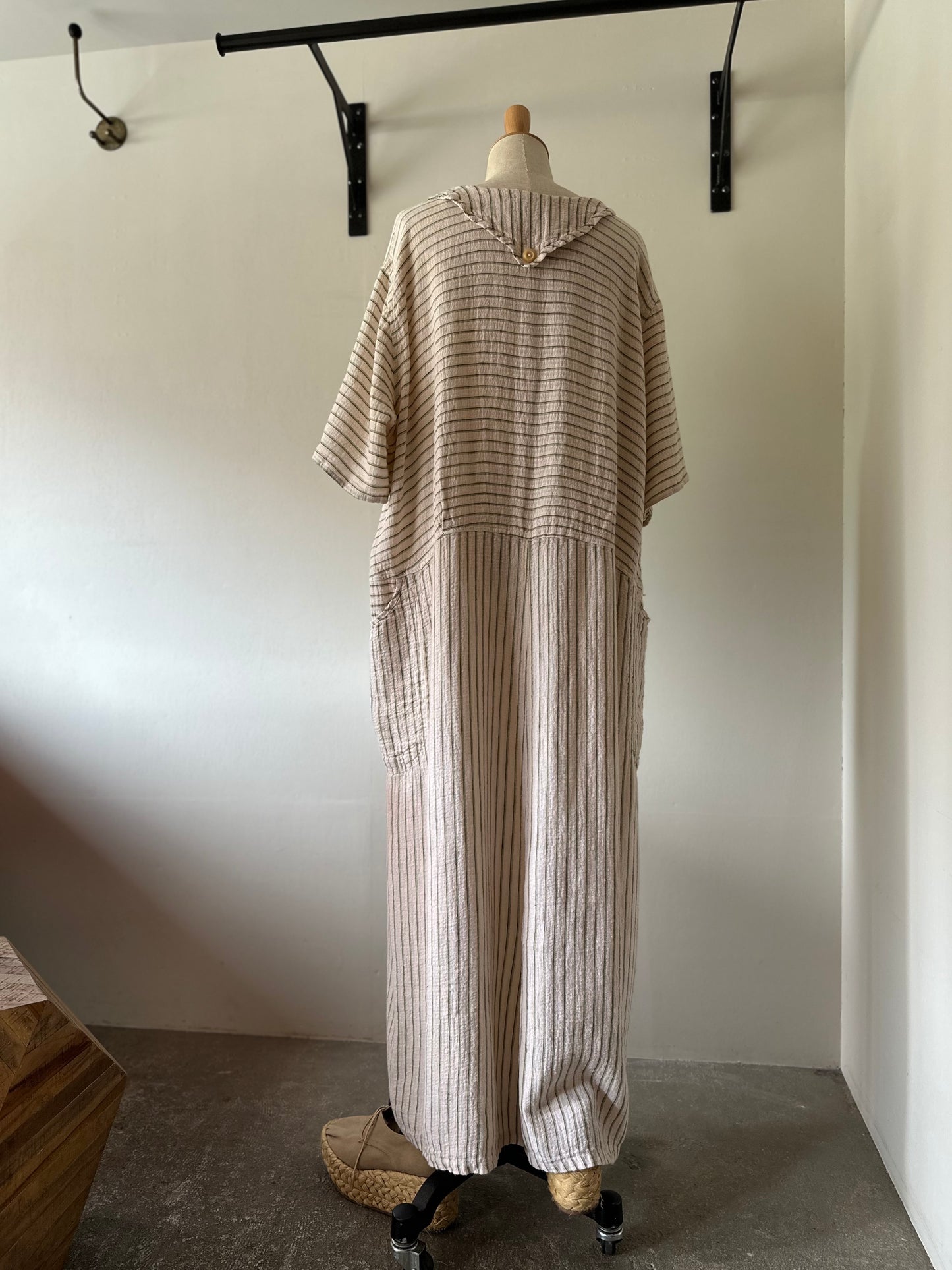 FLAX linen stripe dress