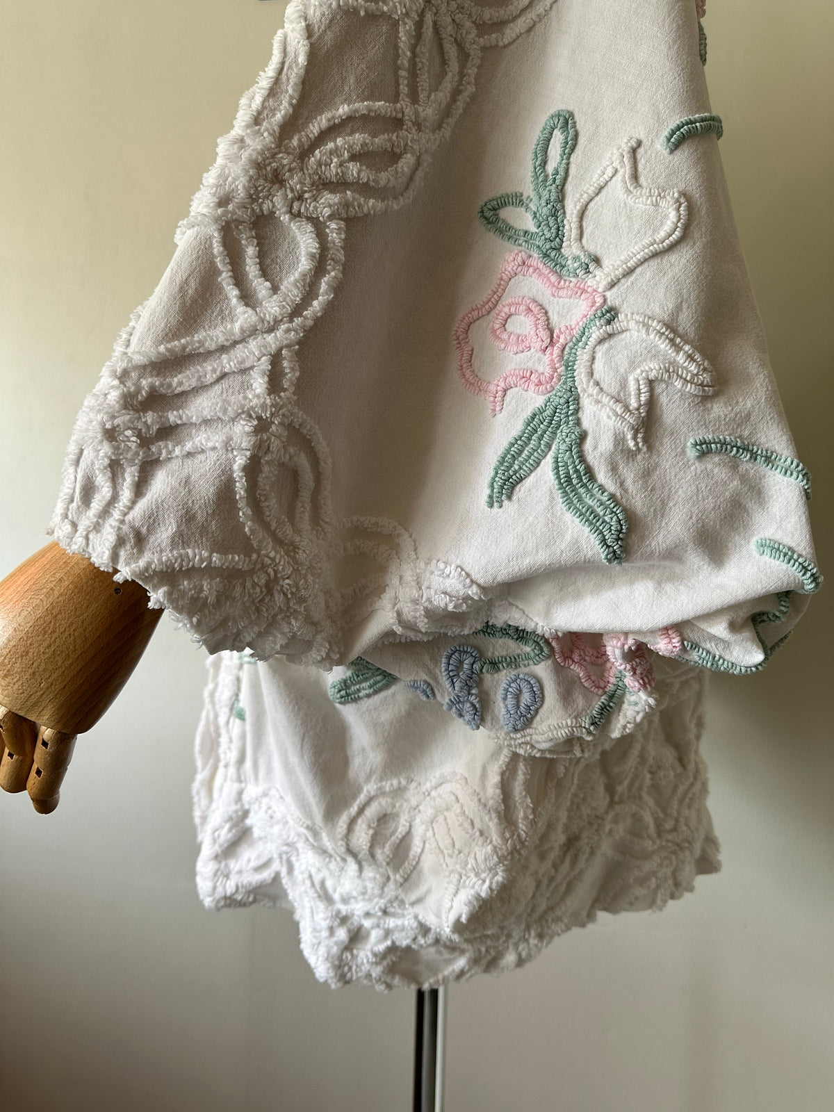 dolman sleeve chenille jacket