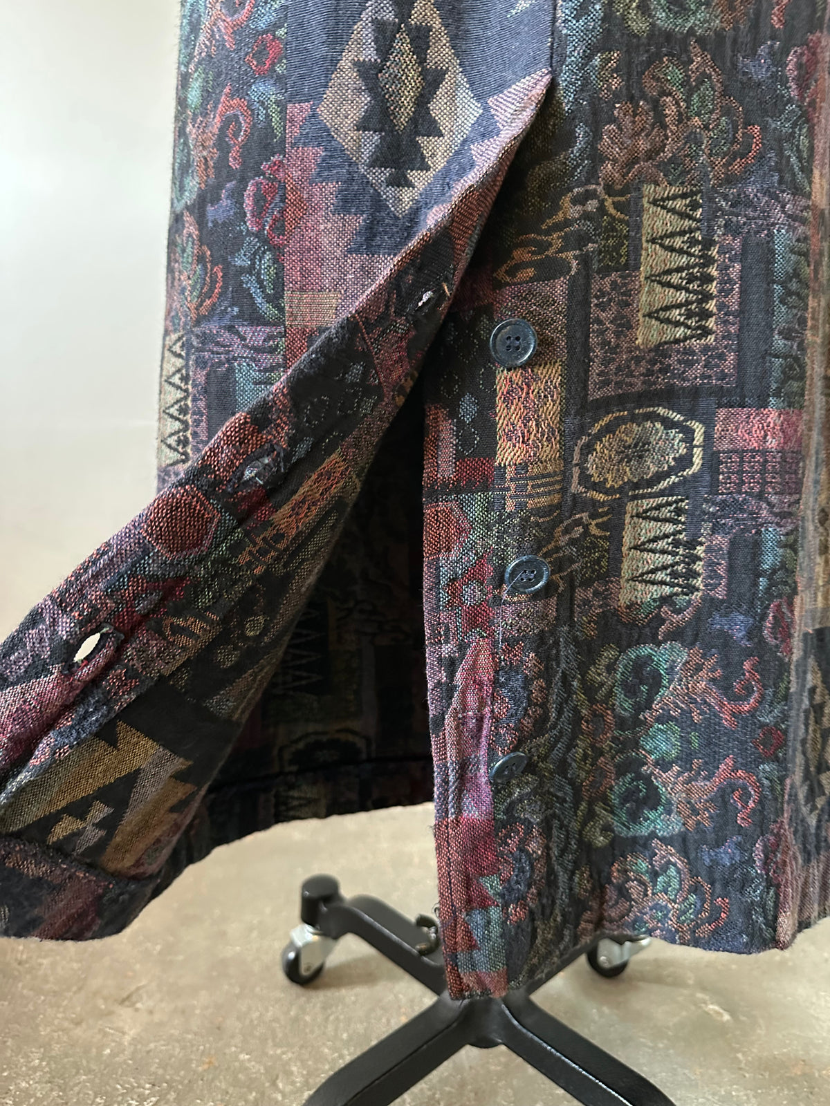 woven wrap skirt