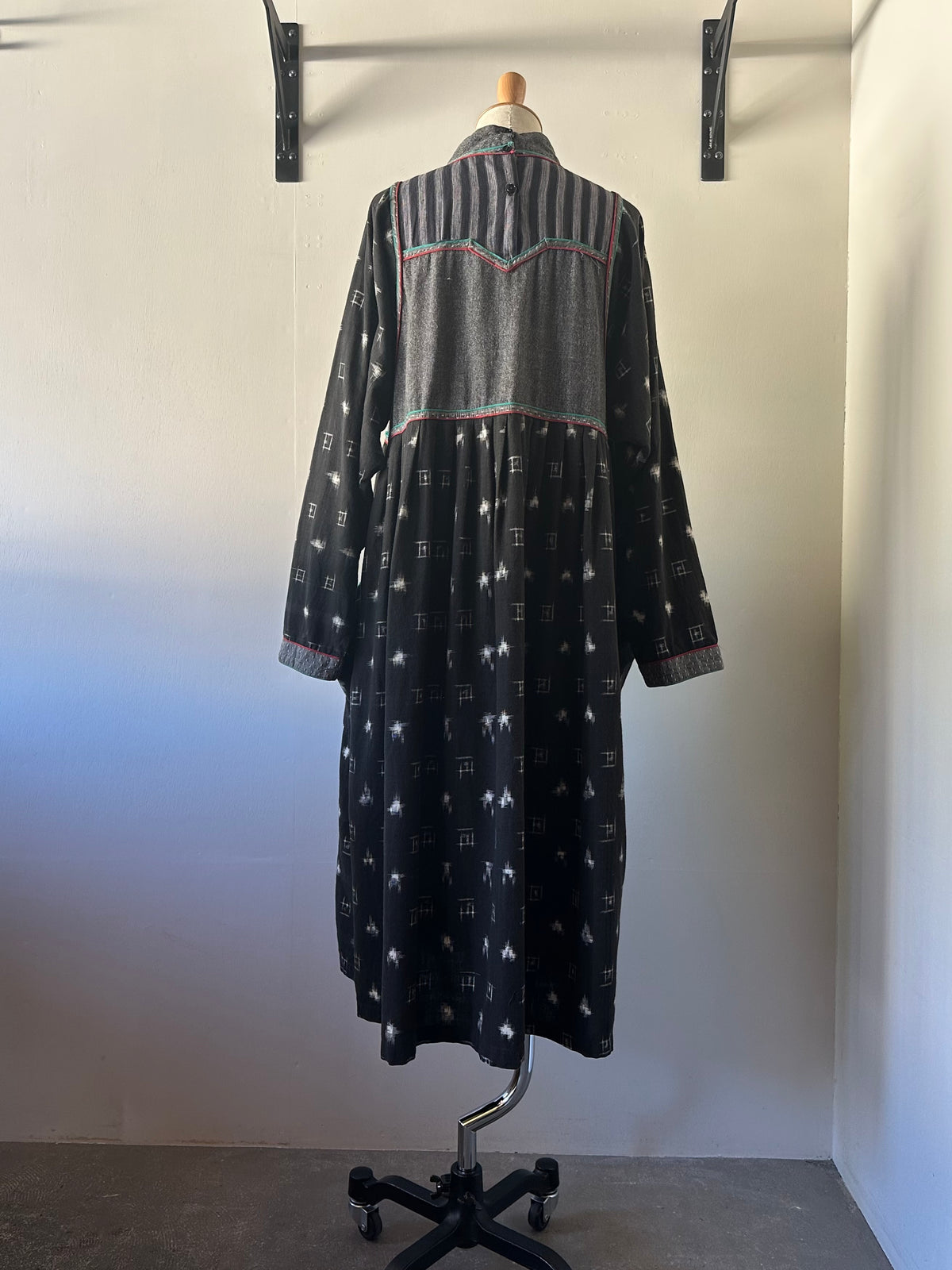 All-over pattern INDIA cotton dress