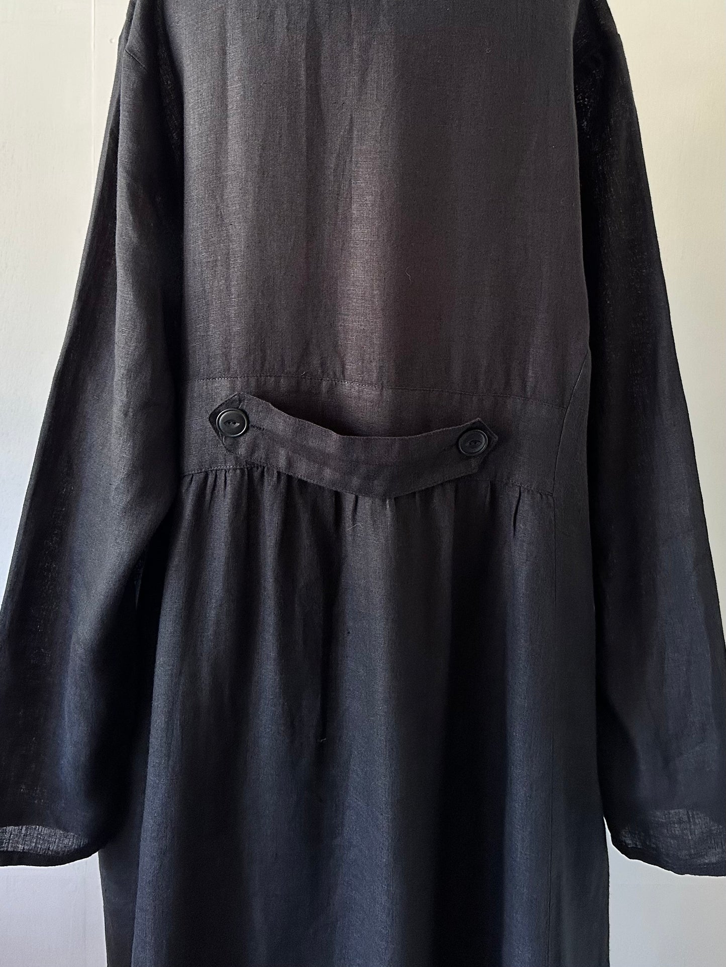 FLAX linen dress coat