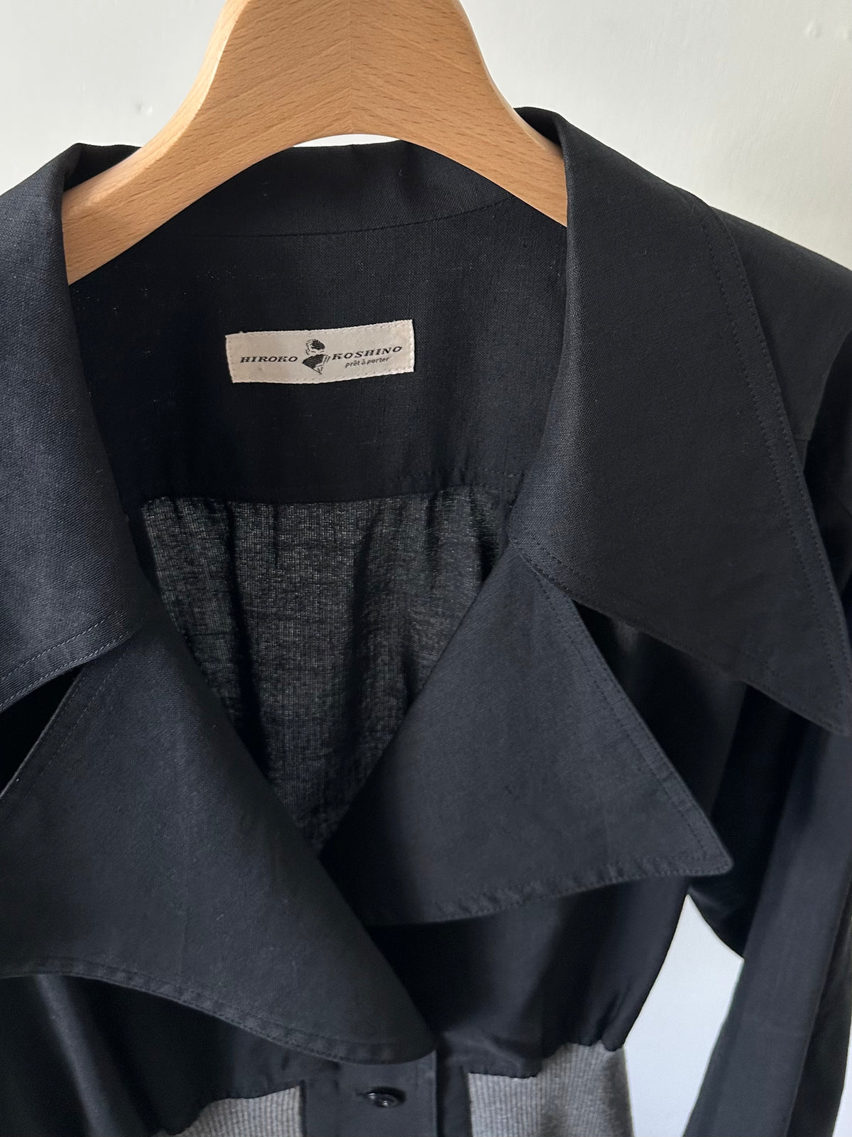 cropped rib jacket