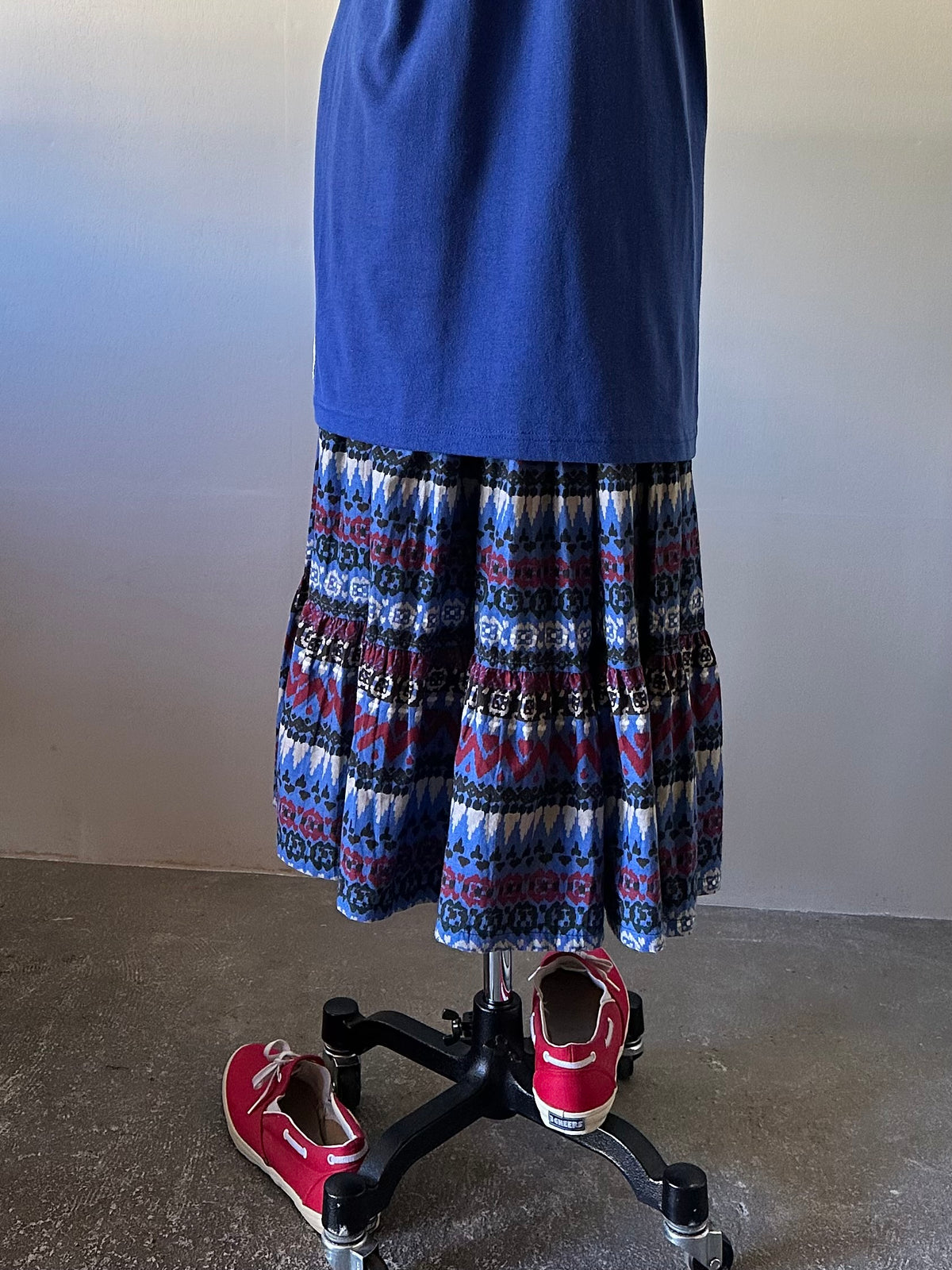 back print football T-shirt