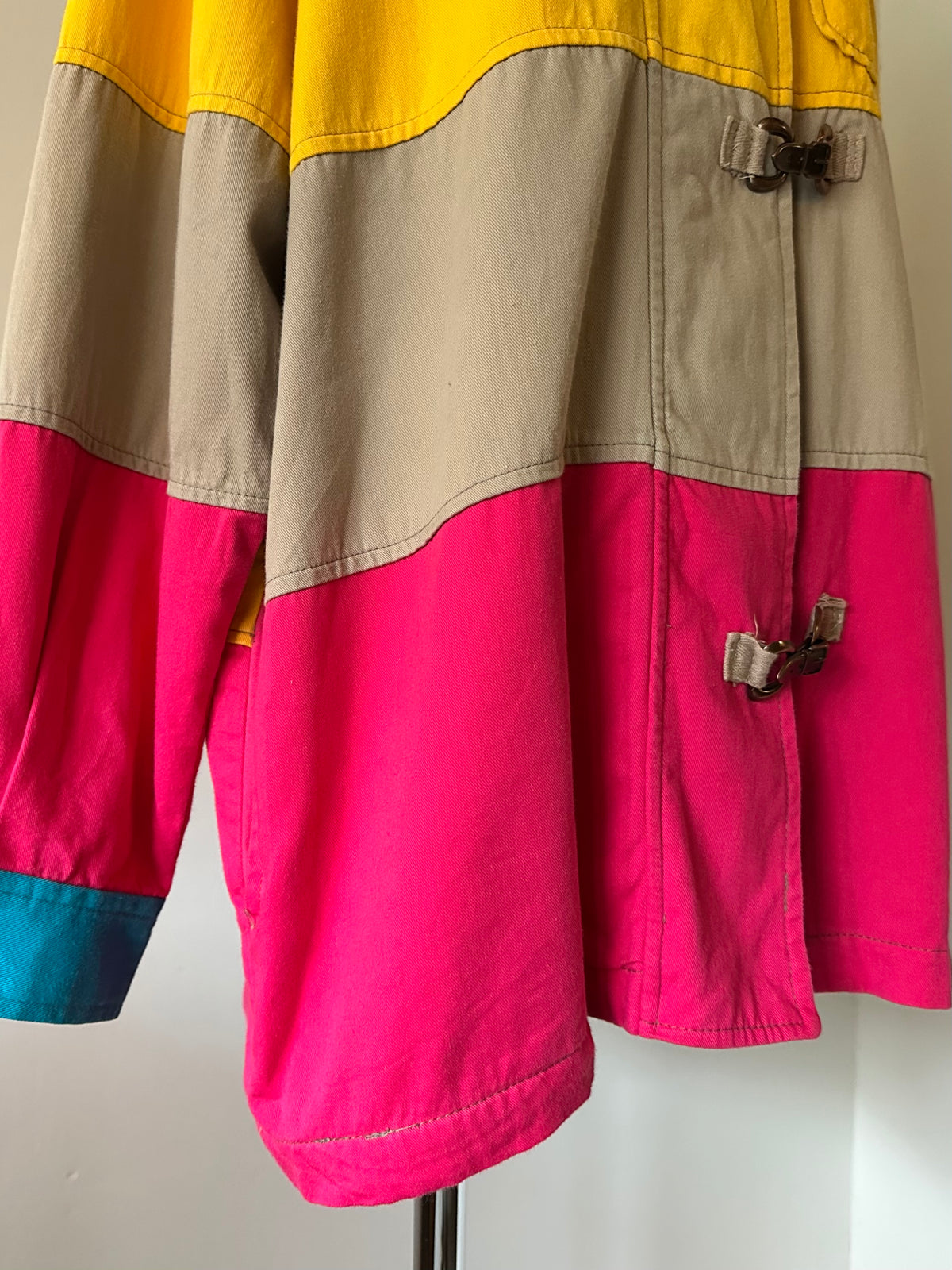 multicolored cotton jacket