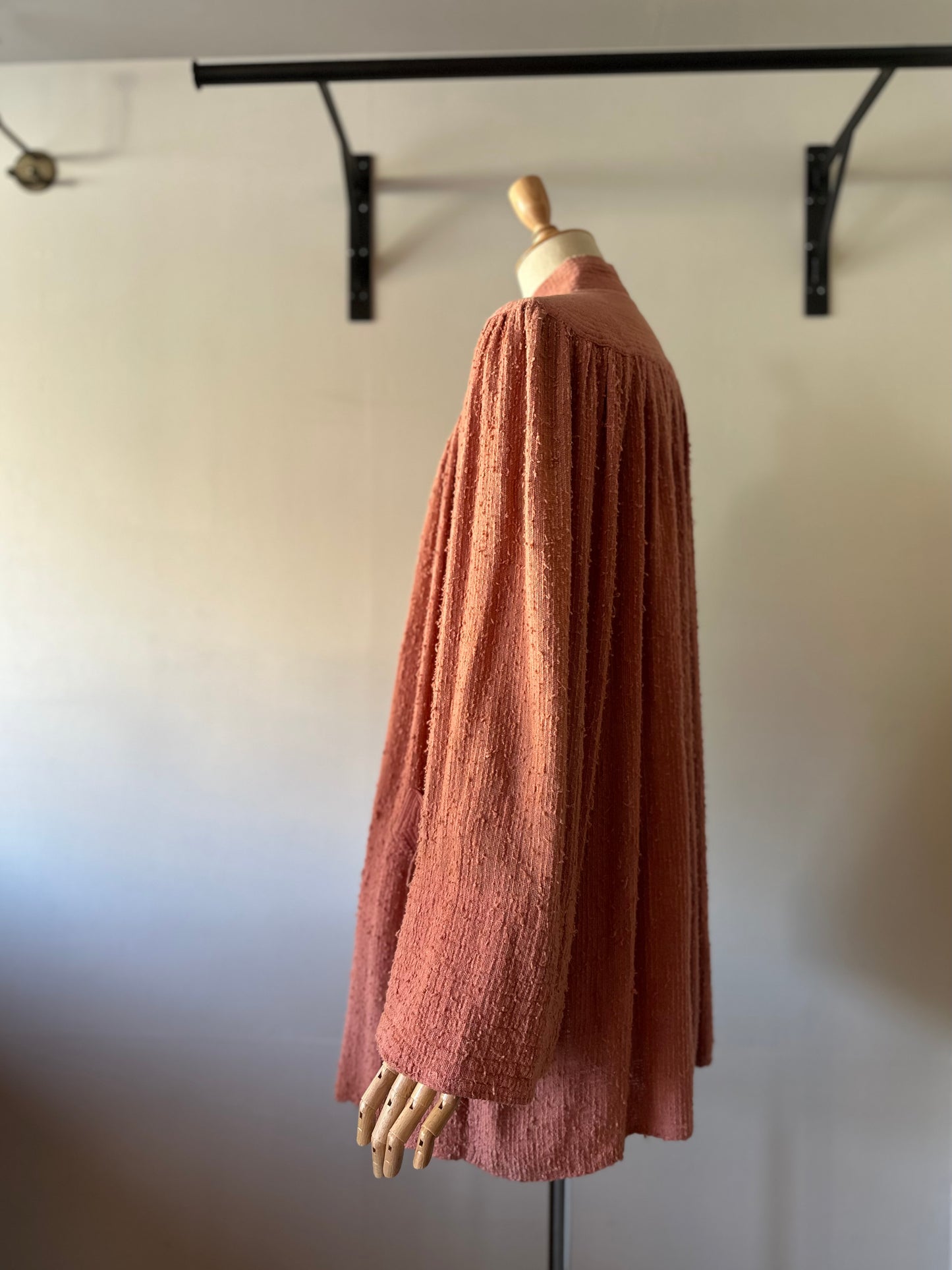 fade pink jacket