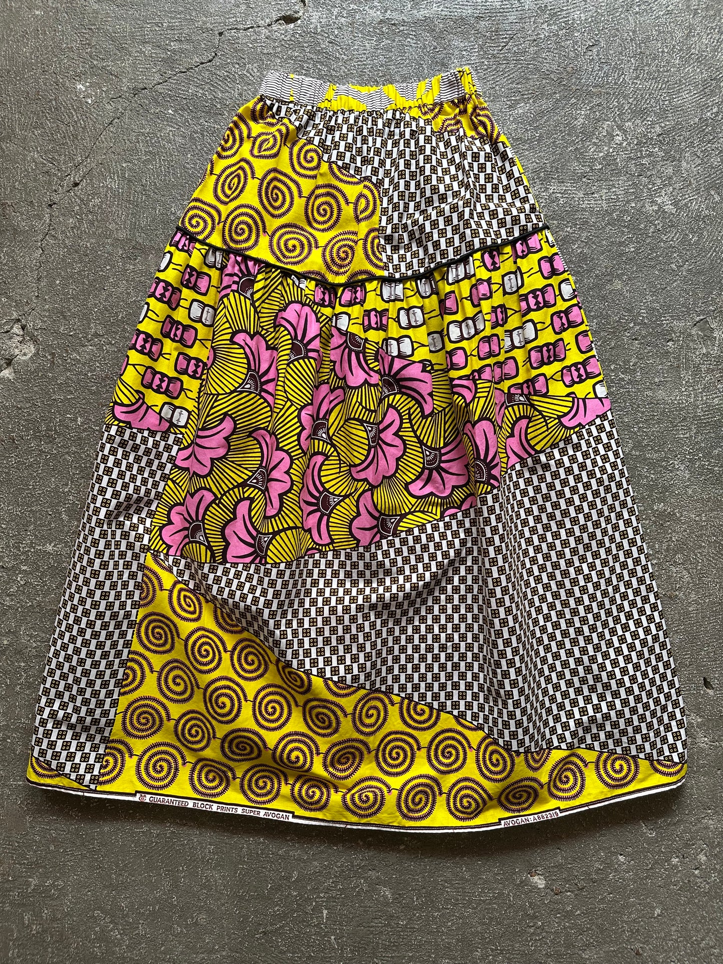 African pattern skirt