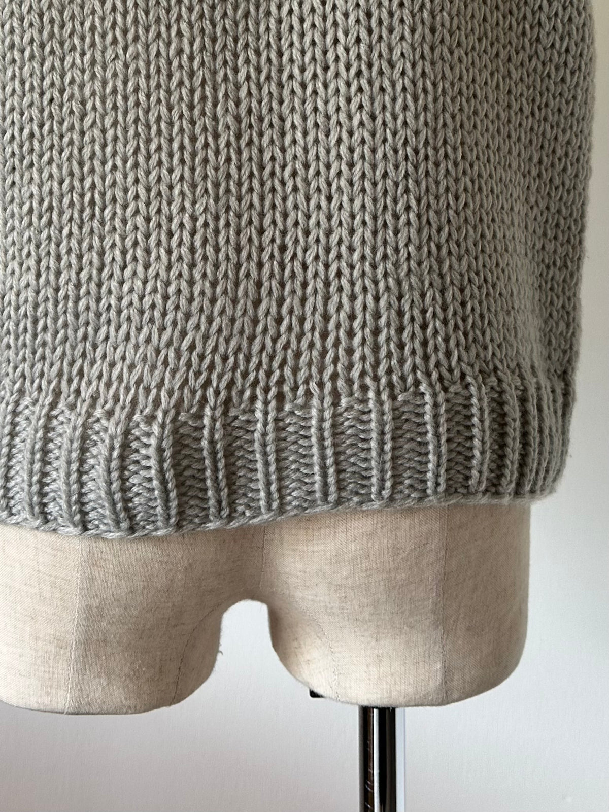 lacy knit vest