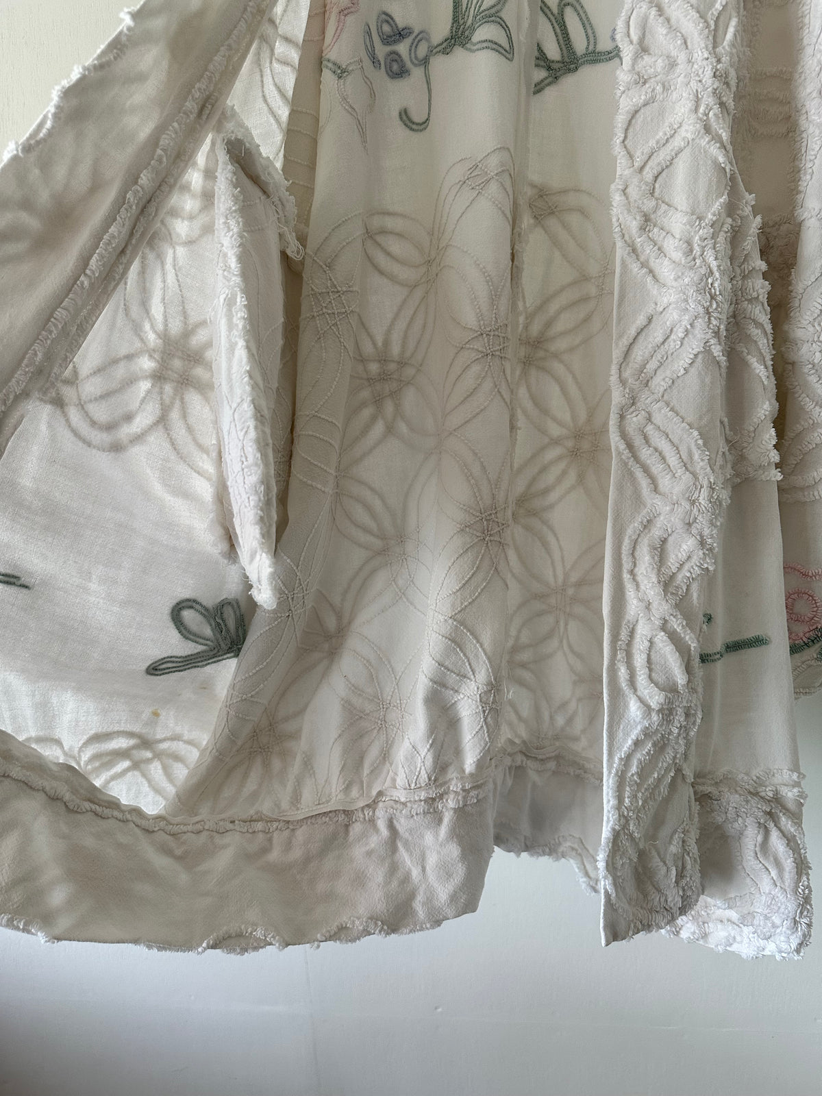 dolman sleeve chenille jacket