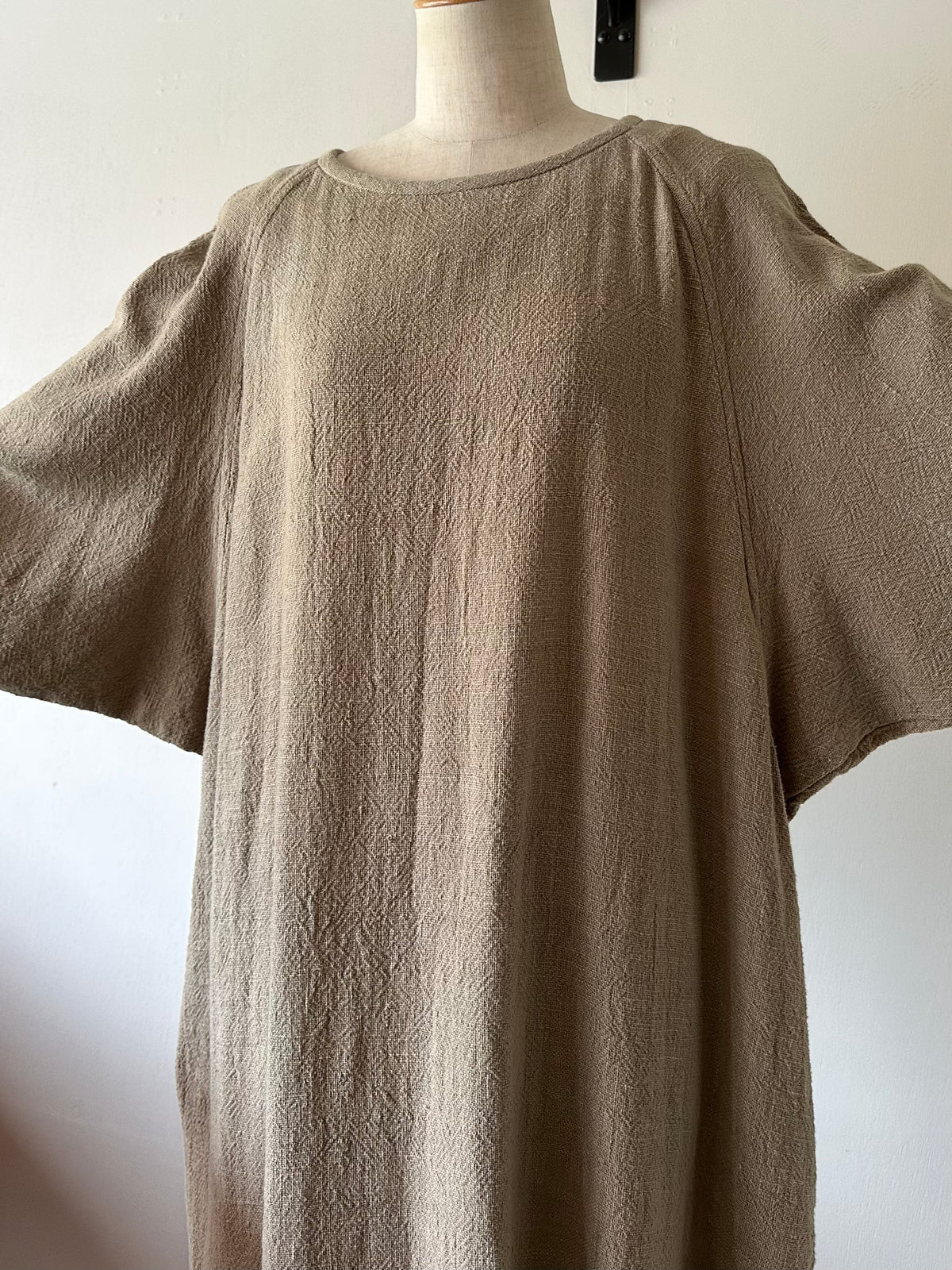dolman sleeve cotton dress