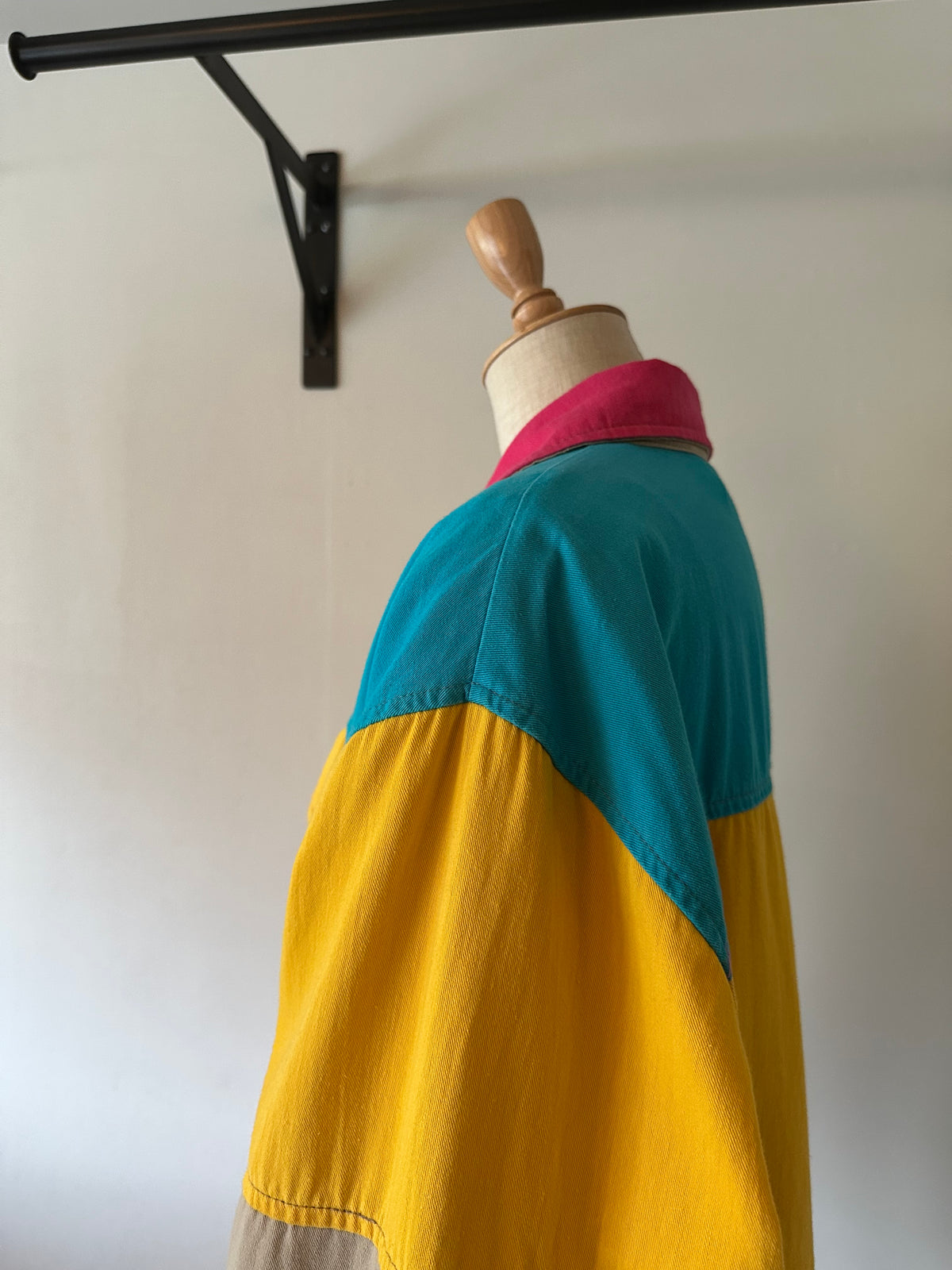 multicolored cotton jacket