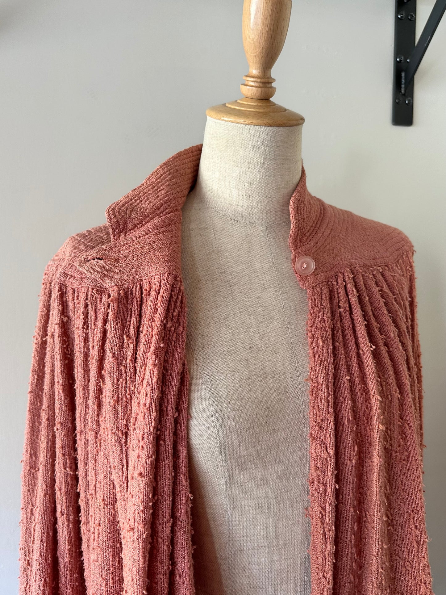 fade pink jacket