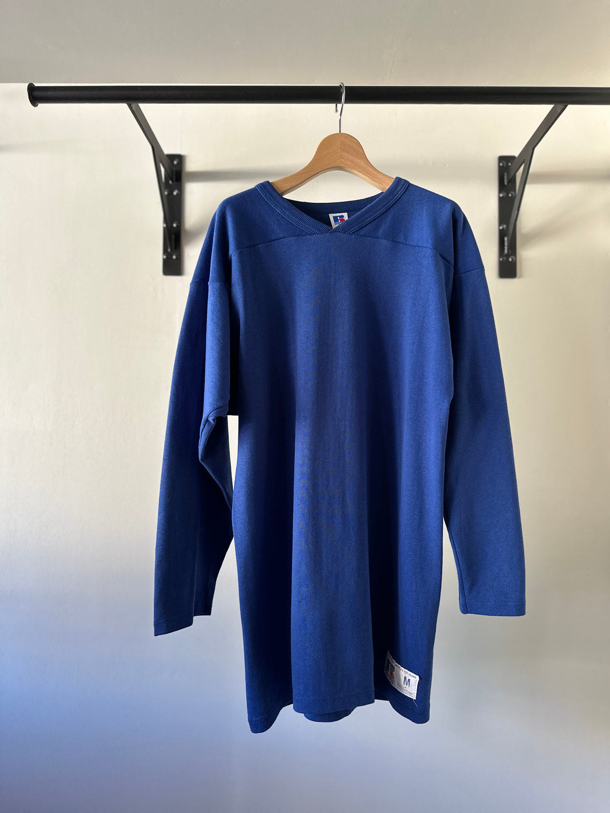 back print football T-shirt