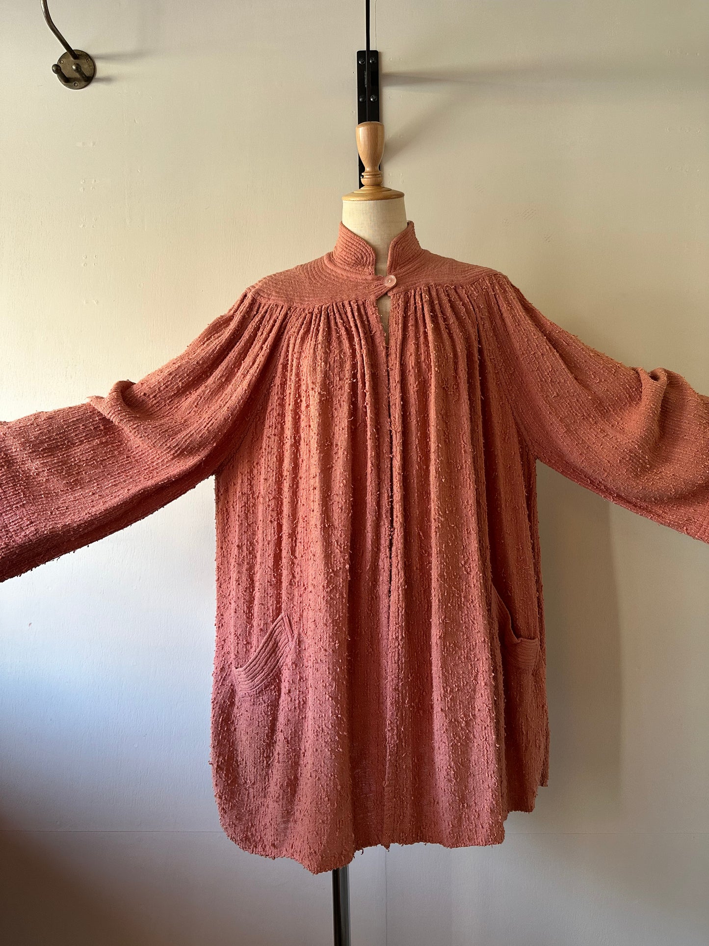 fade pink jacket