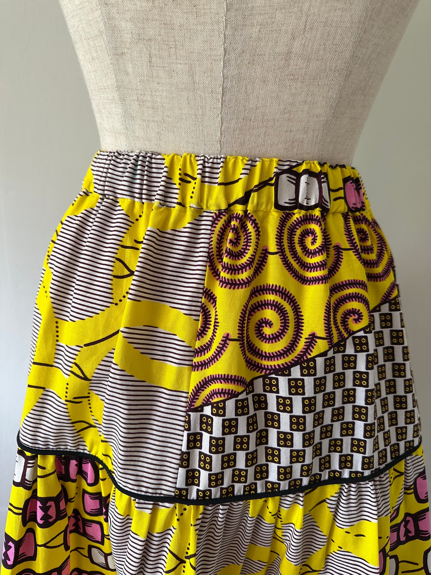 African pattern skirt