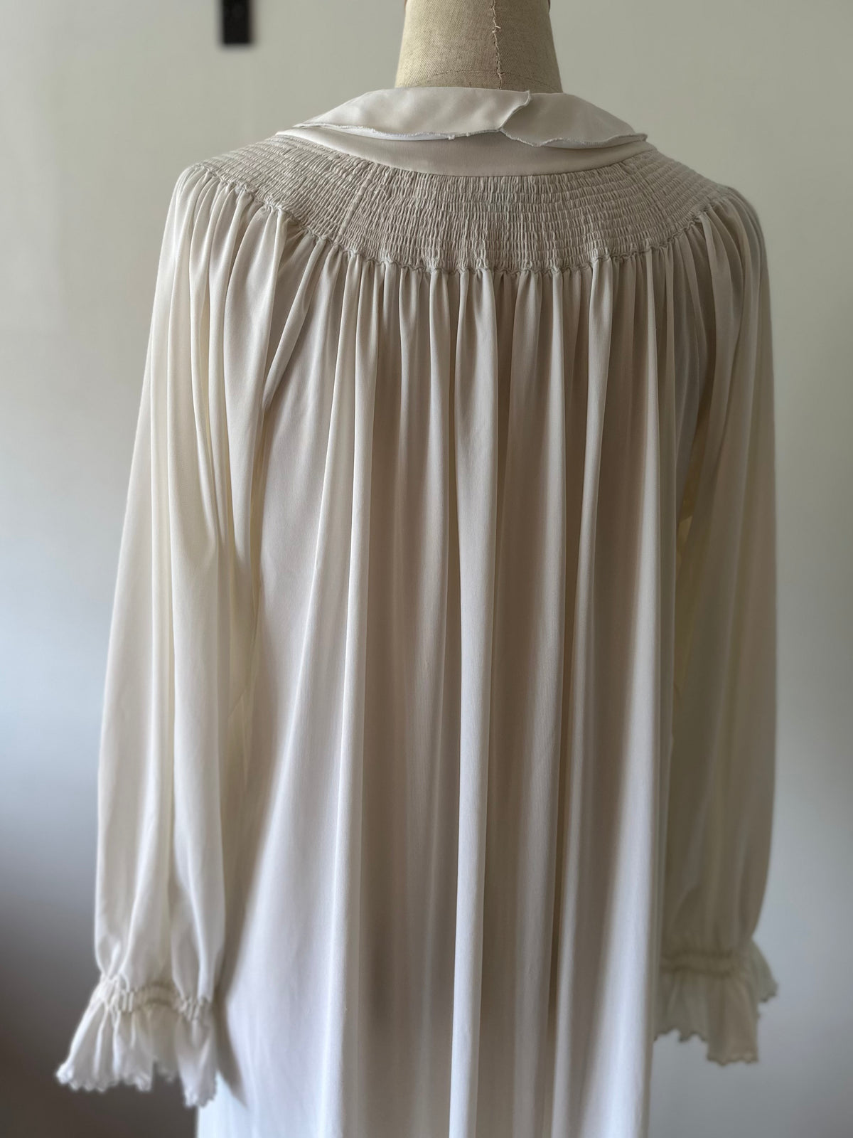 embroidery collar night dress