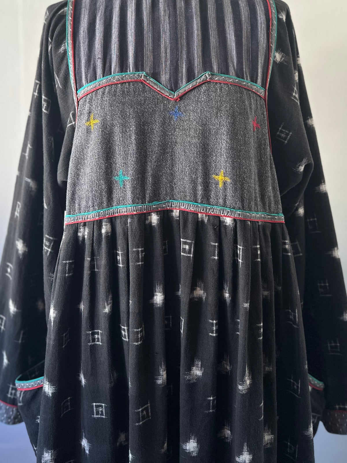 All-over pattern INDIA cotton dress