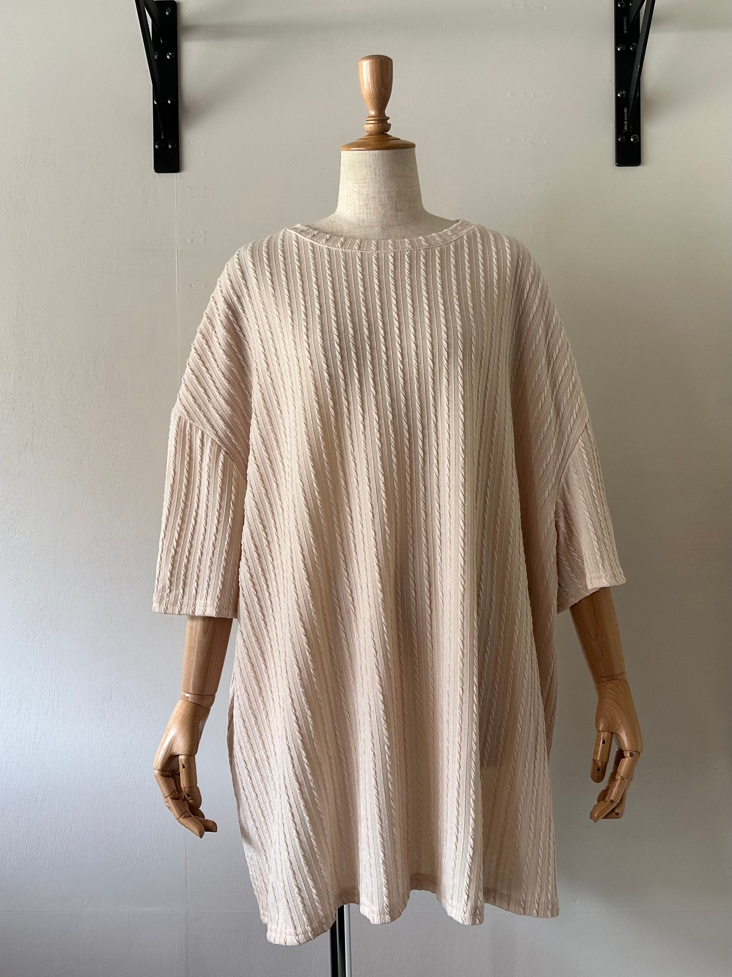 cable pattern two-piece(set)
