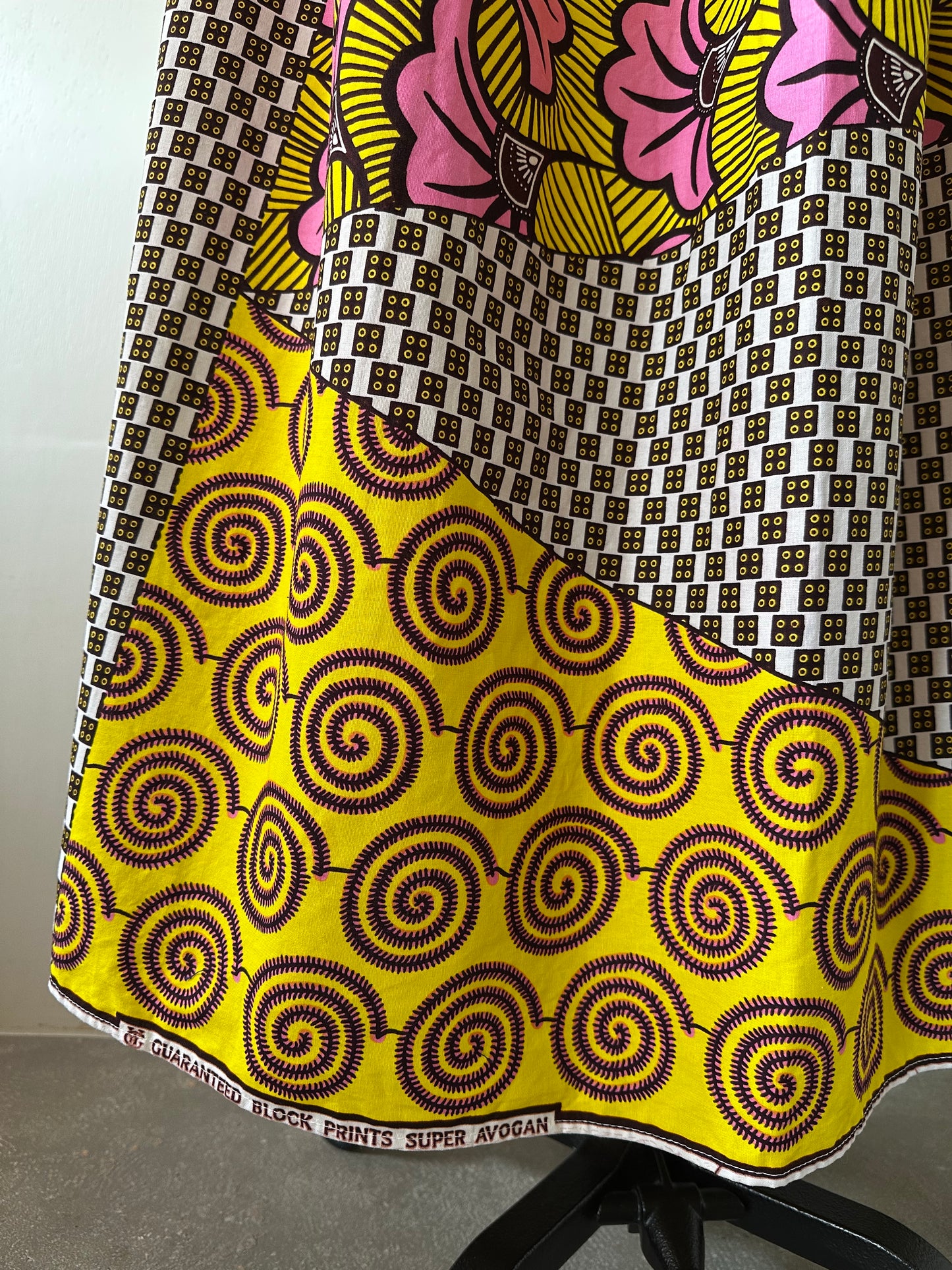 African pattern skirt