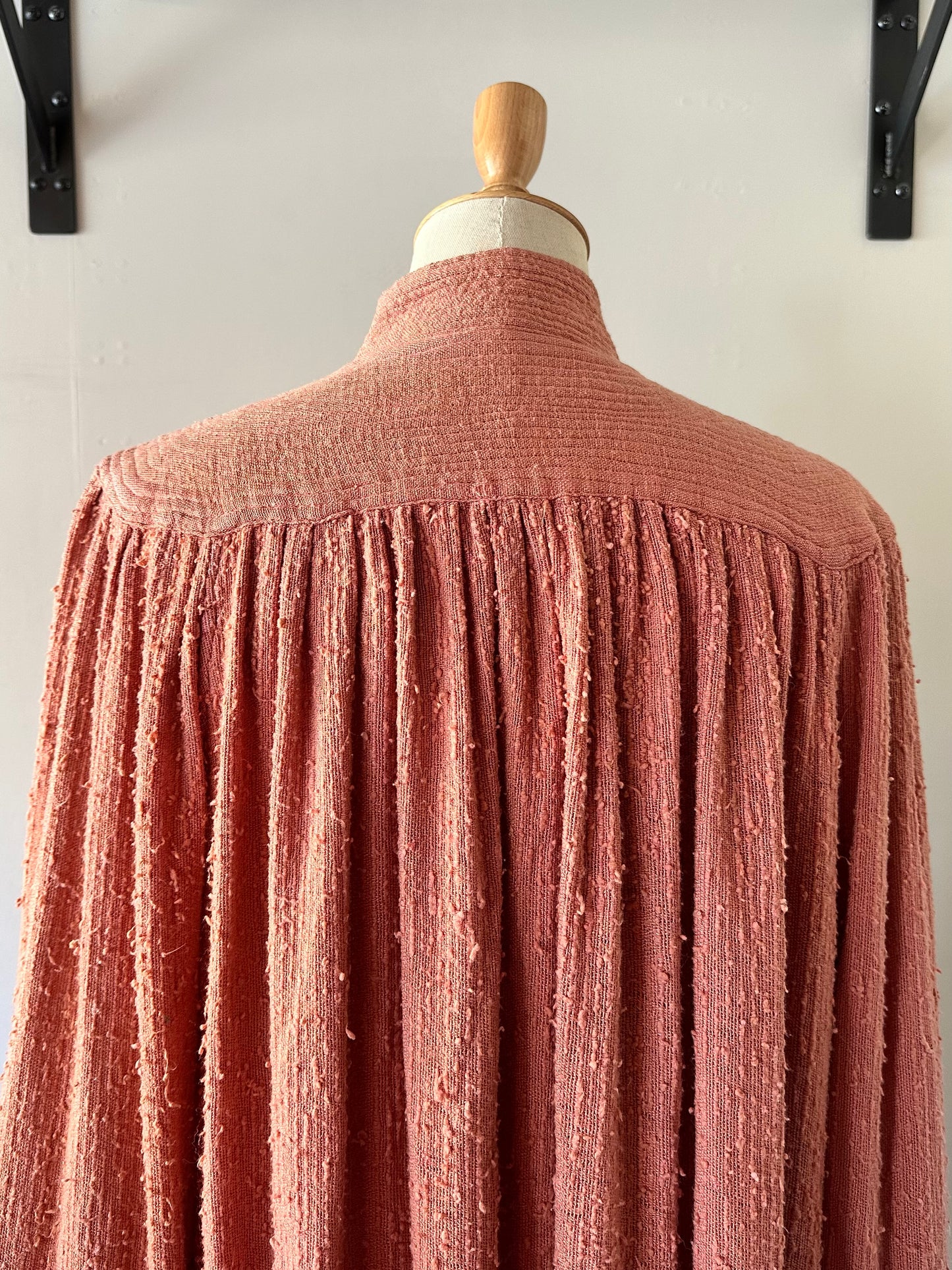 fade pink jacket