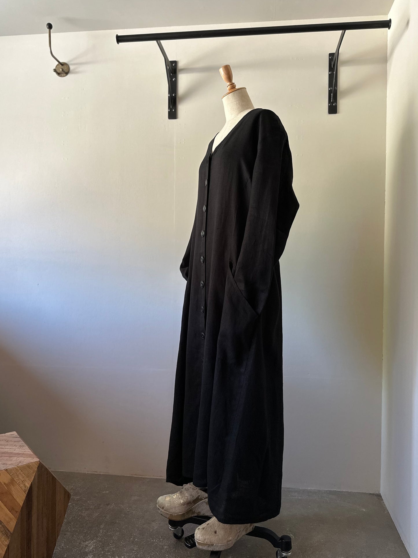 FLAX linen dress coat